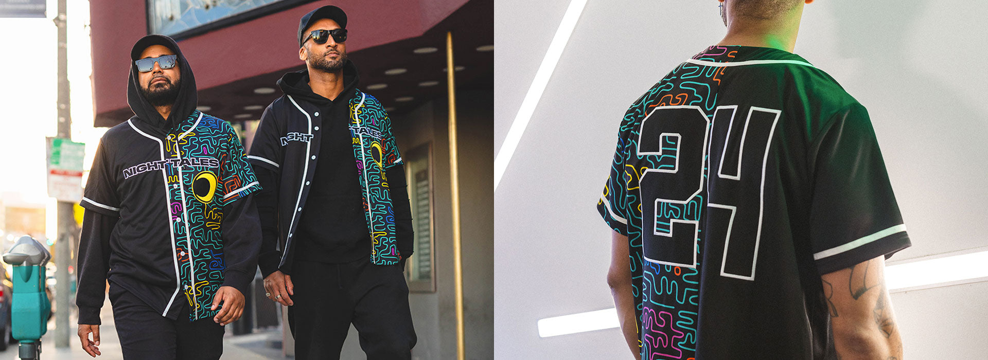 Electric Family x Night Tales: Baseball Jersey Release