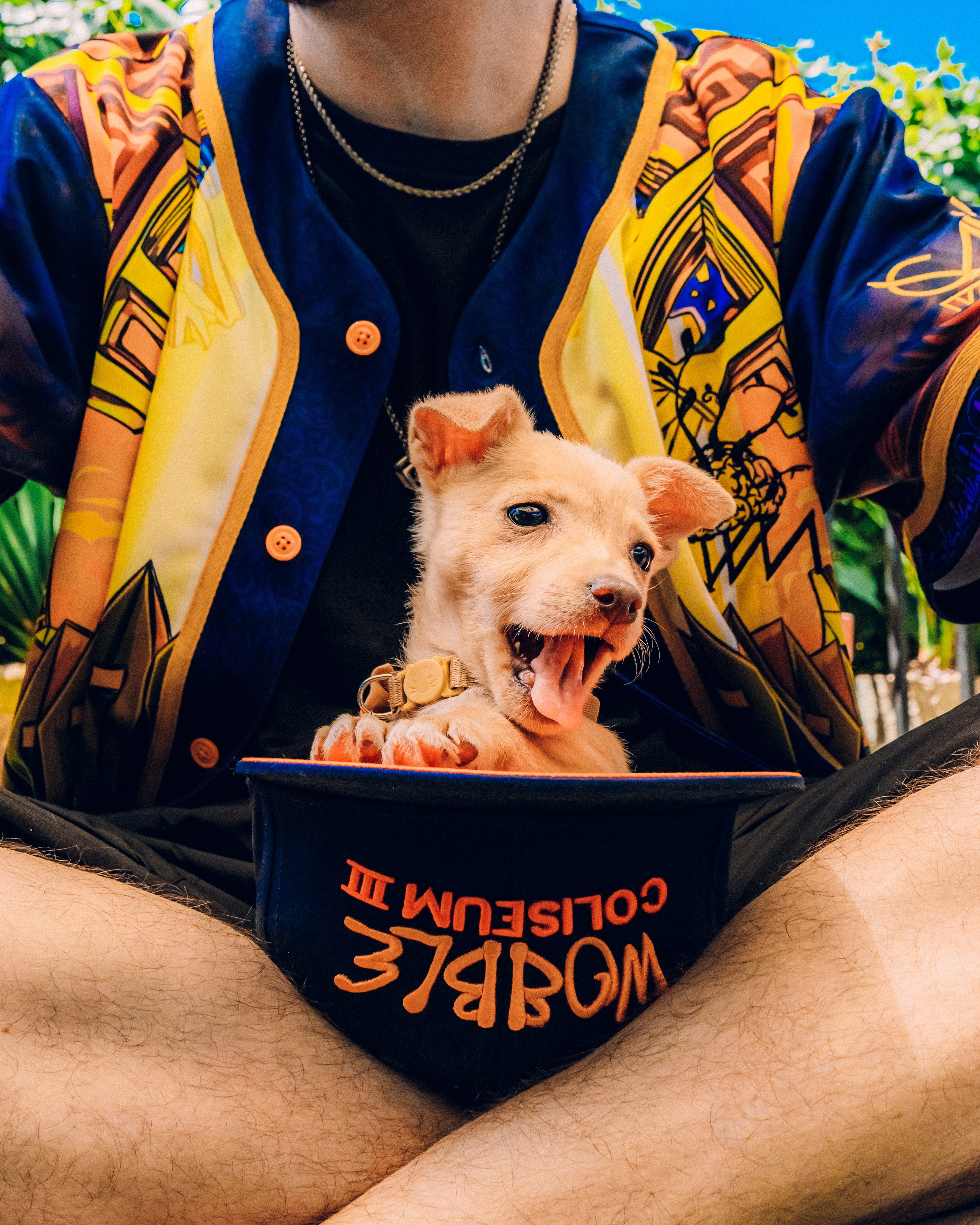 Ganja White Night Wobble Coliseum III Snapback Hat Snapback Hat Wobble Coliseum III Snapback Hat - Default Title