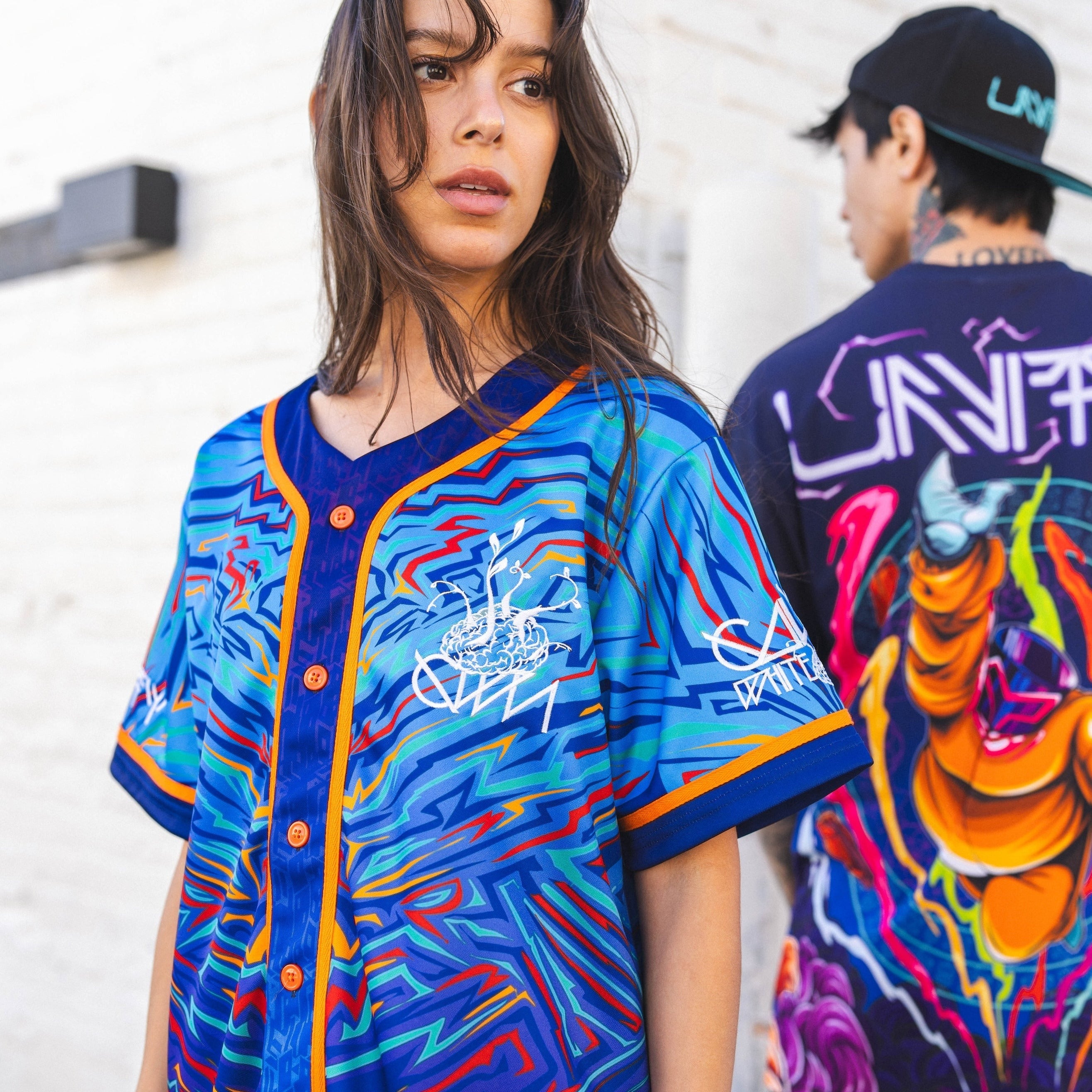 Ganja White Night Unity Baseball Jersey Baseball Jersey Unity Baseball Jersey - XS