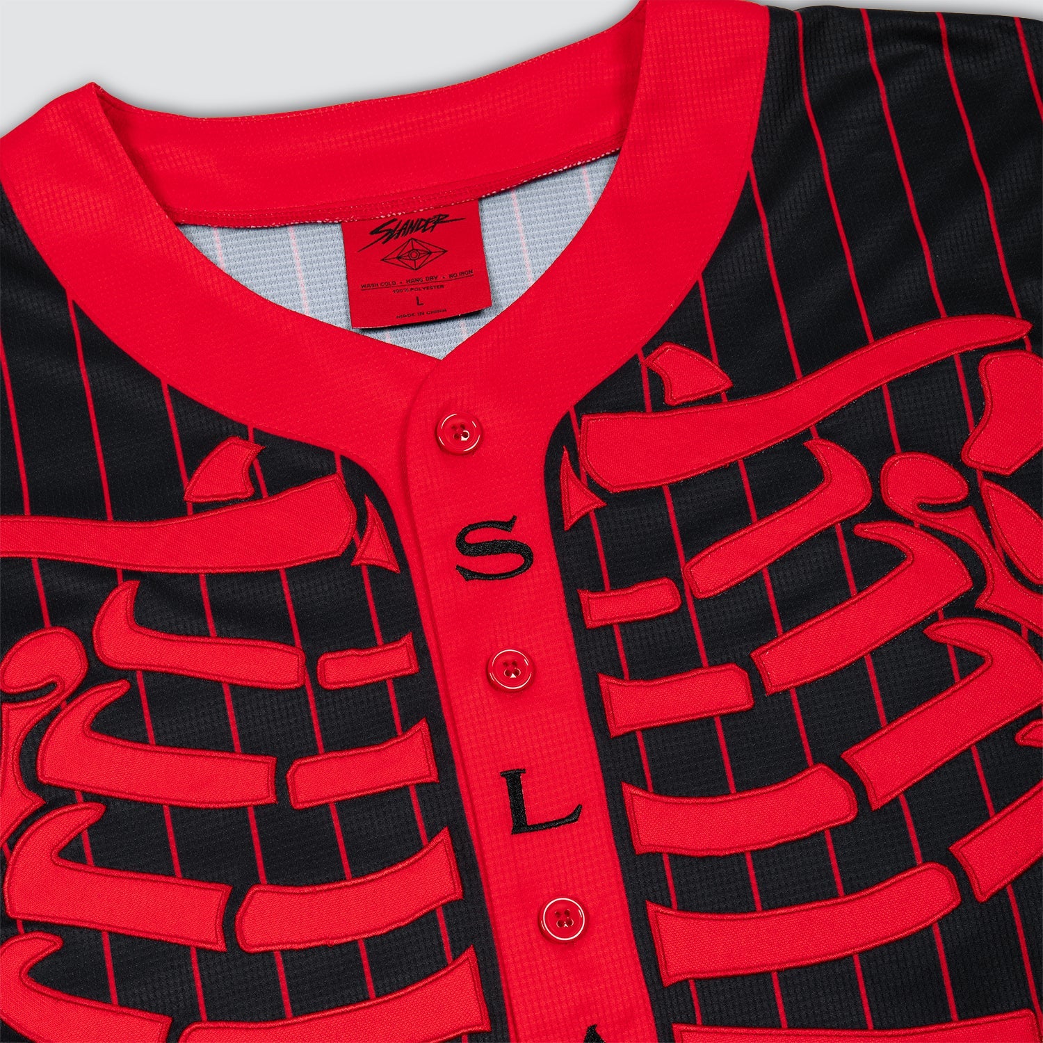 BONES BASEBALL JERSEY - Slander Merchandise