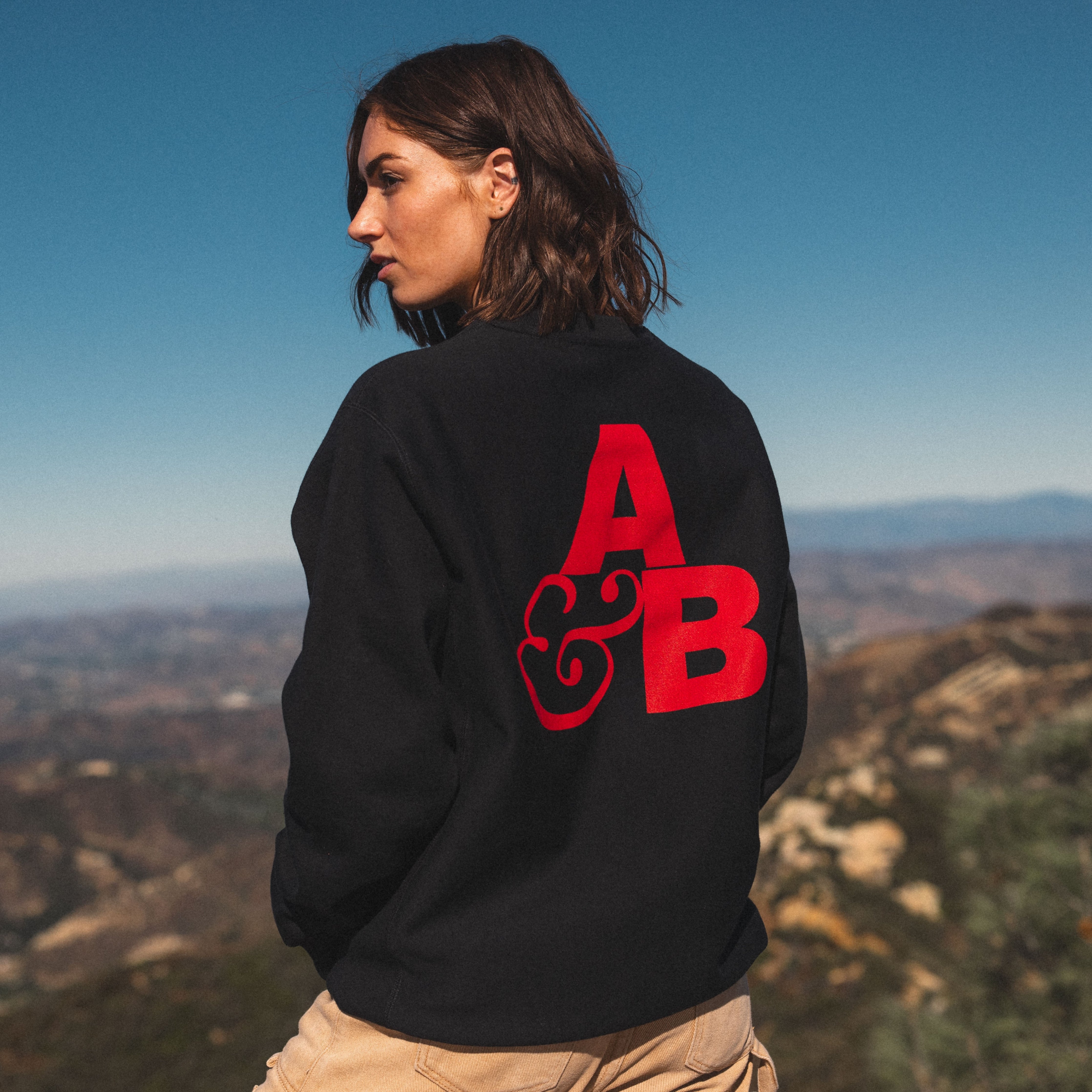 Above & Beyond Above & Beyond Unisex Sweatshirt / Black Crewneck Sweater Above & Beyond Unisex Sweatshirt / Black - S