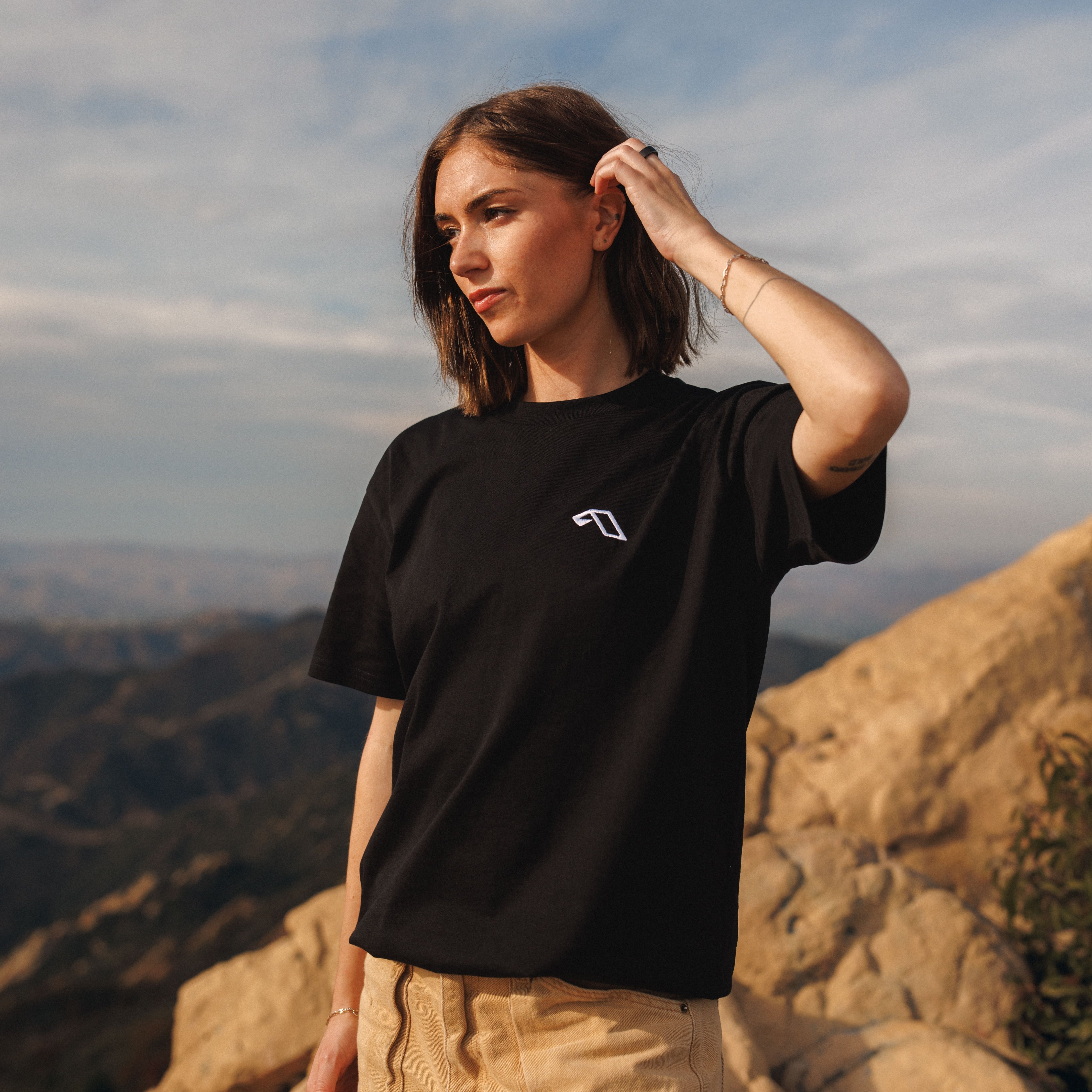 Anjunadeep Anjunadeep Open Air Tee / Black Tee Anjunadeep Open Air Tee / Black - S
