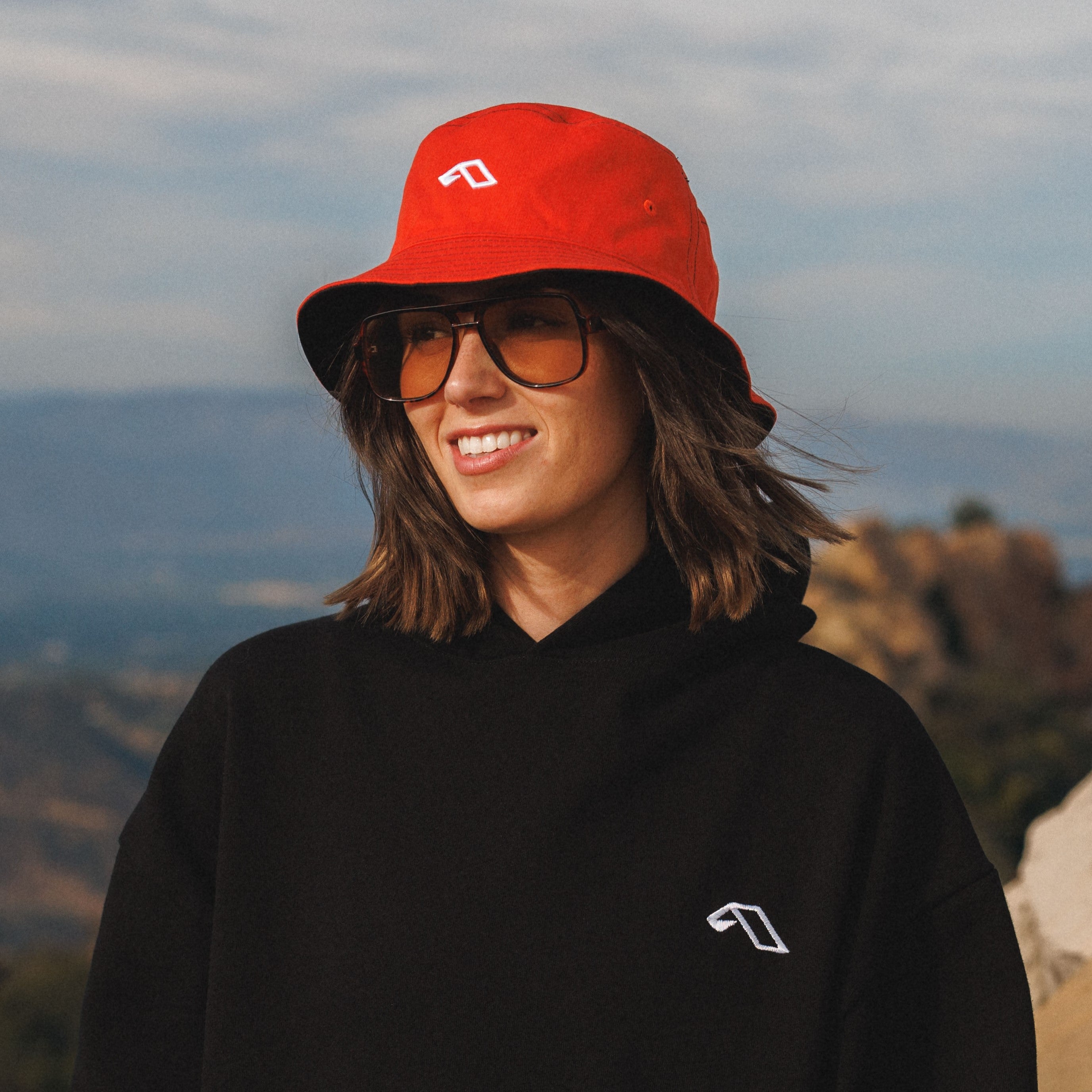 Anjuna Anjuna Reversible Bucket Hat / Orange & Black Bucket Hat Anjuna Reversible Bucket Hat / Orange & Black - Default Title