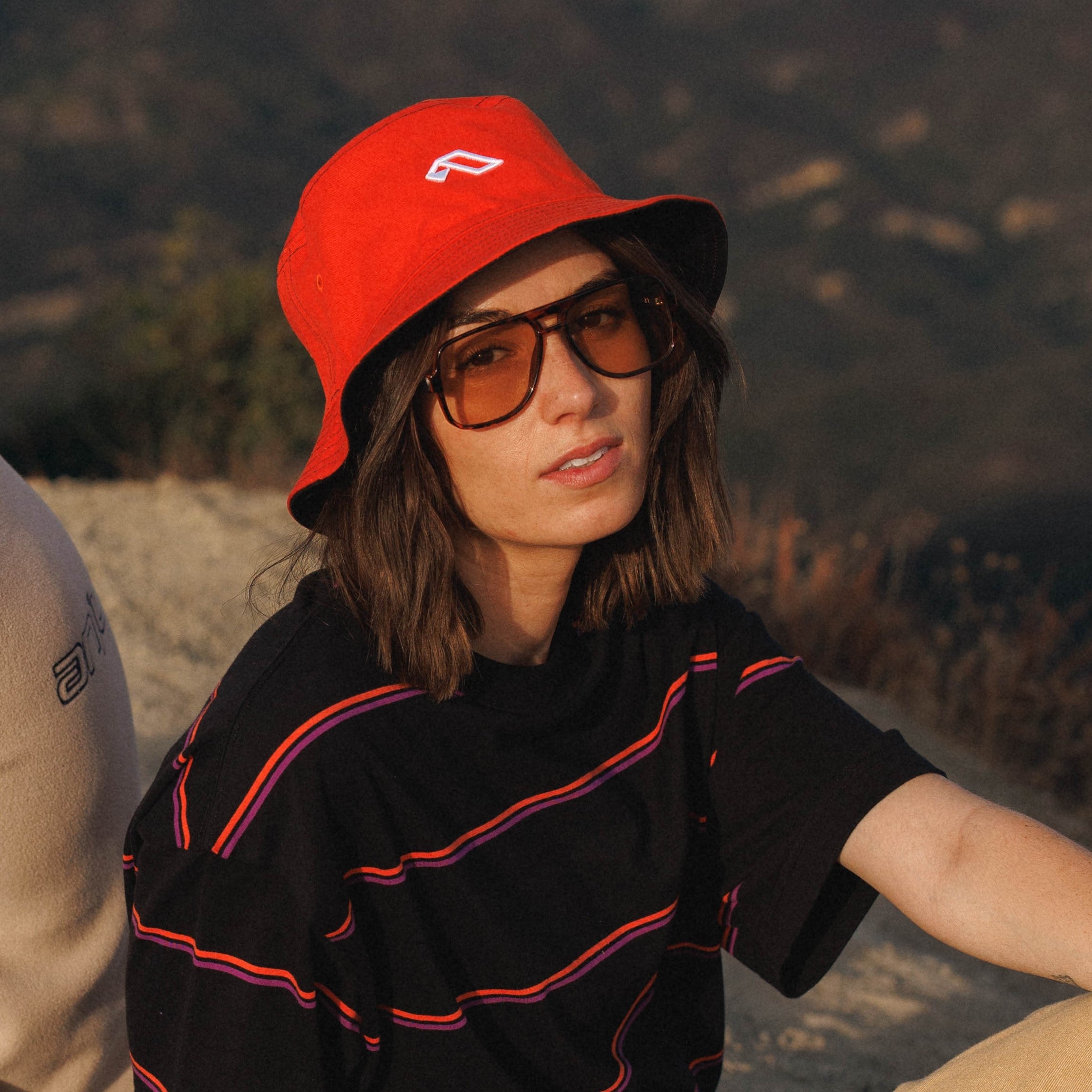 Anjuna Anjuna Reversible Bucket Hat / Orange & Black Bucket Hat Anjuna Reversible Bucket Hat / Orange & Black - Default Title