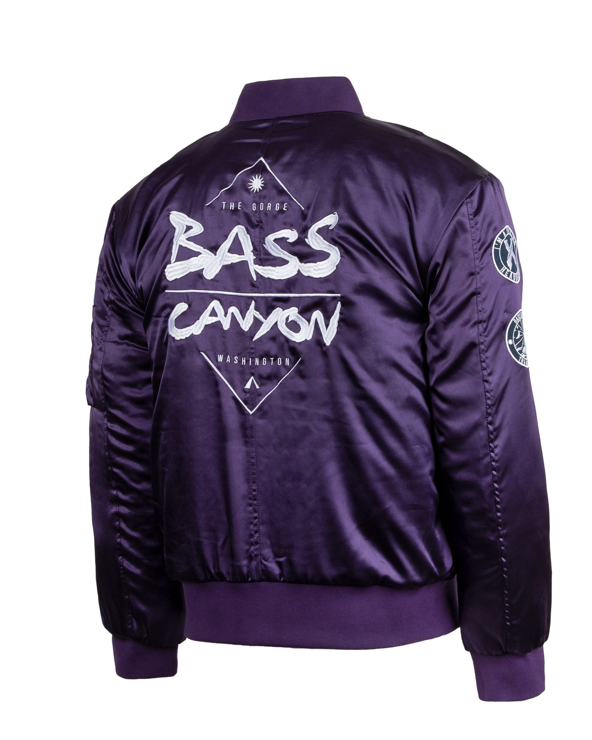 Bass Canyon Flight Jacket (Purple) - Excision