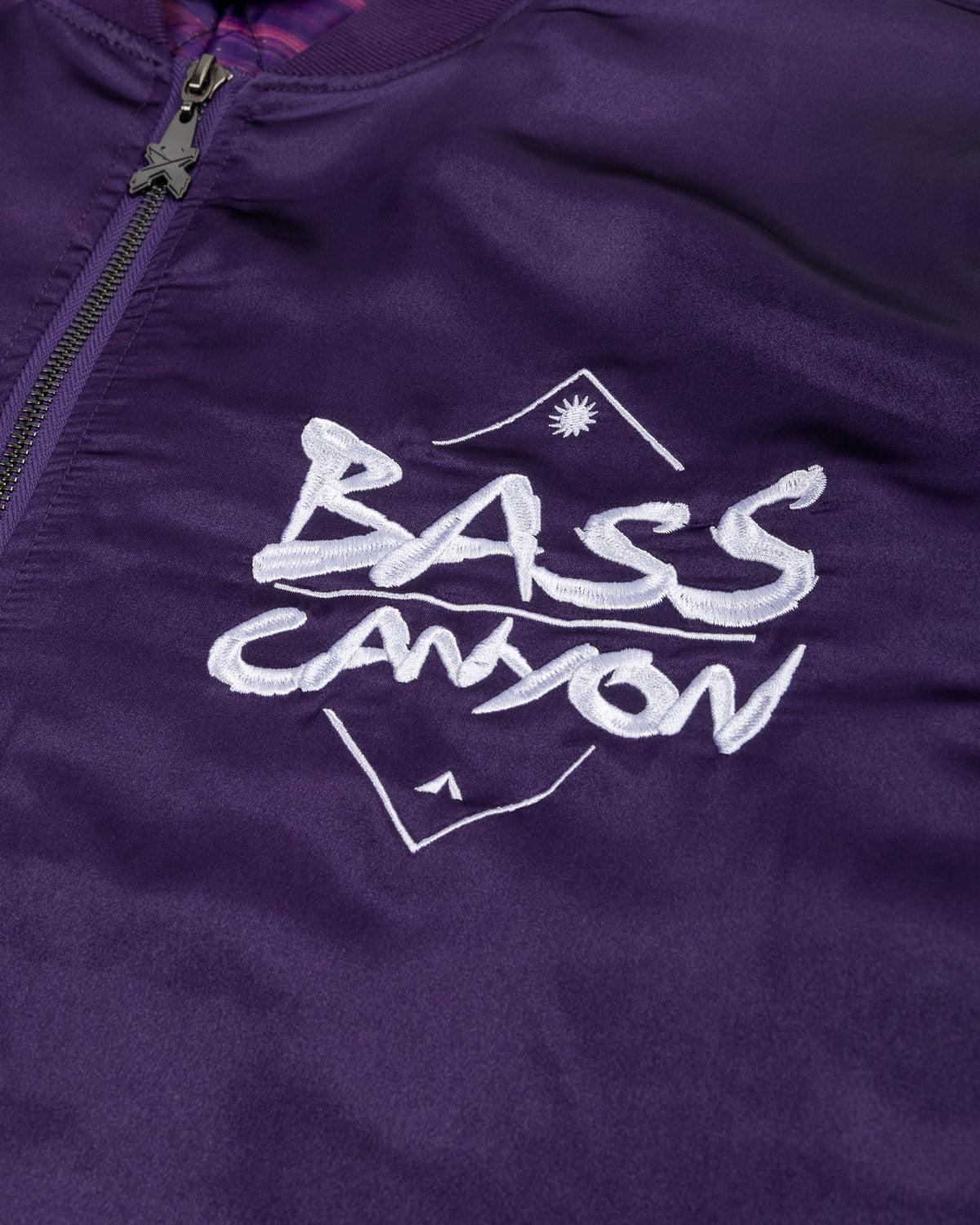 Bass Canyon Flight Jacket (Purple) - Excision