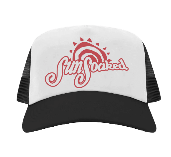 Sunsoaked Black Trucker Hat
