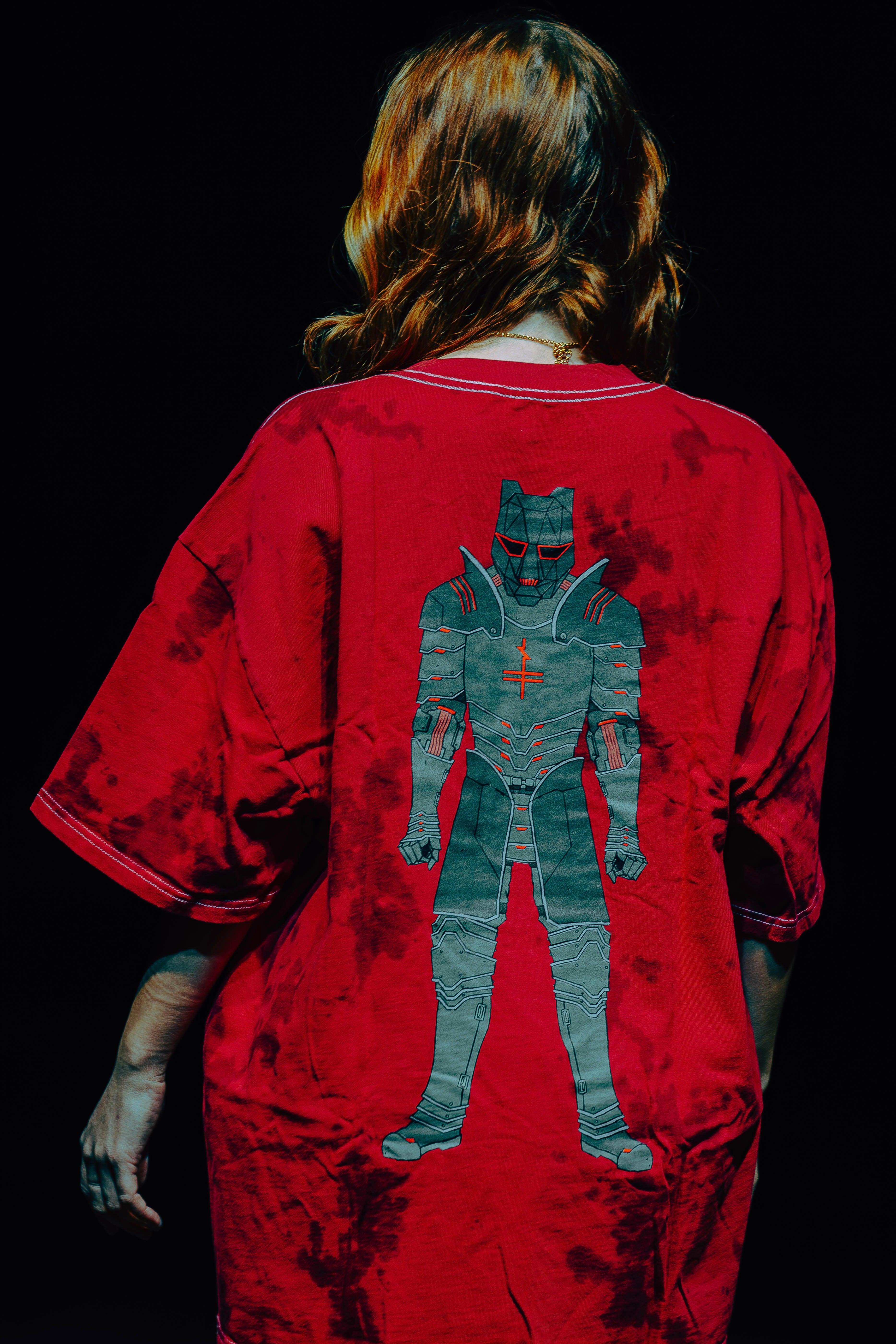 BTSM - Fighter Embroidered Dye Tee