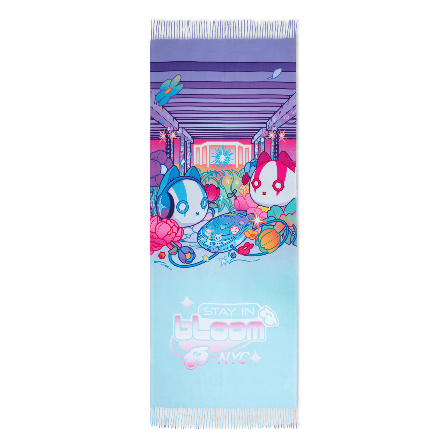 Dabin - Stay in Bloom NYC Pashmina
