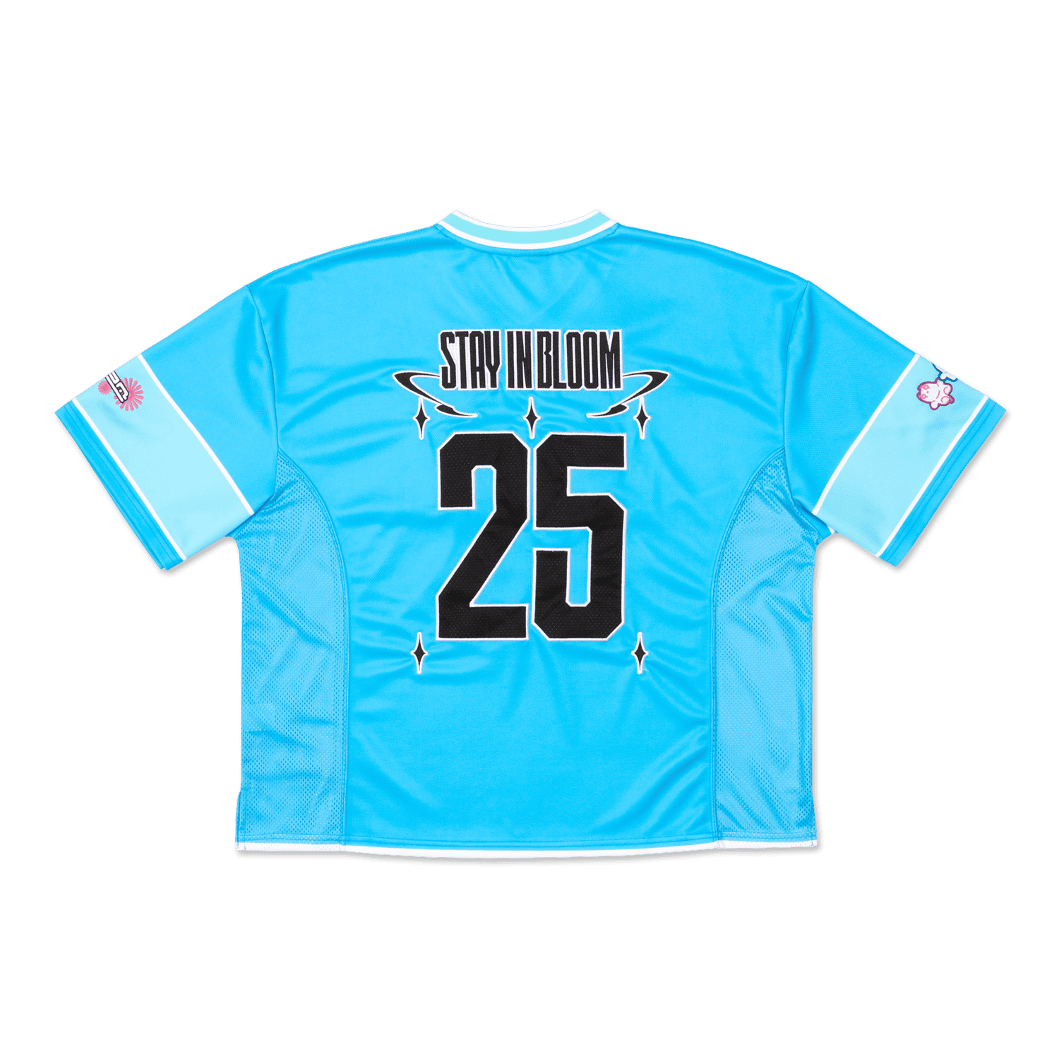 Dabin - Stay in Bloom Embroidered Blue Sports Jersey