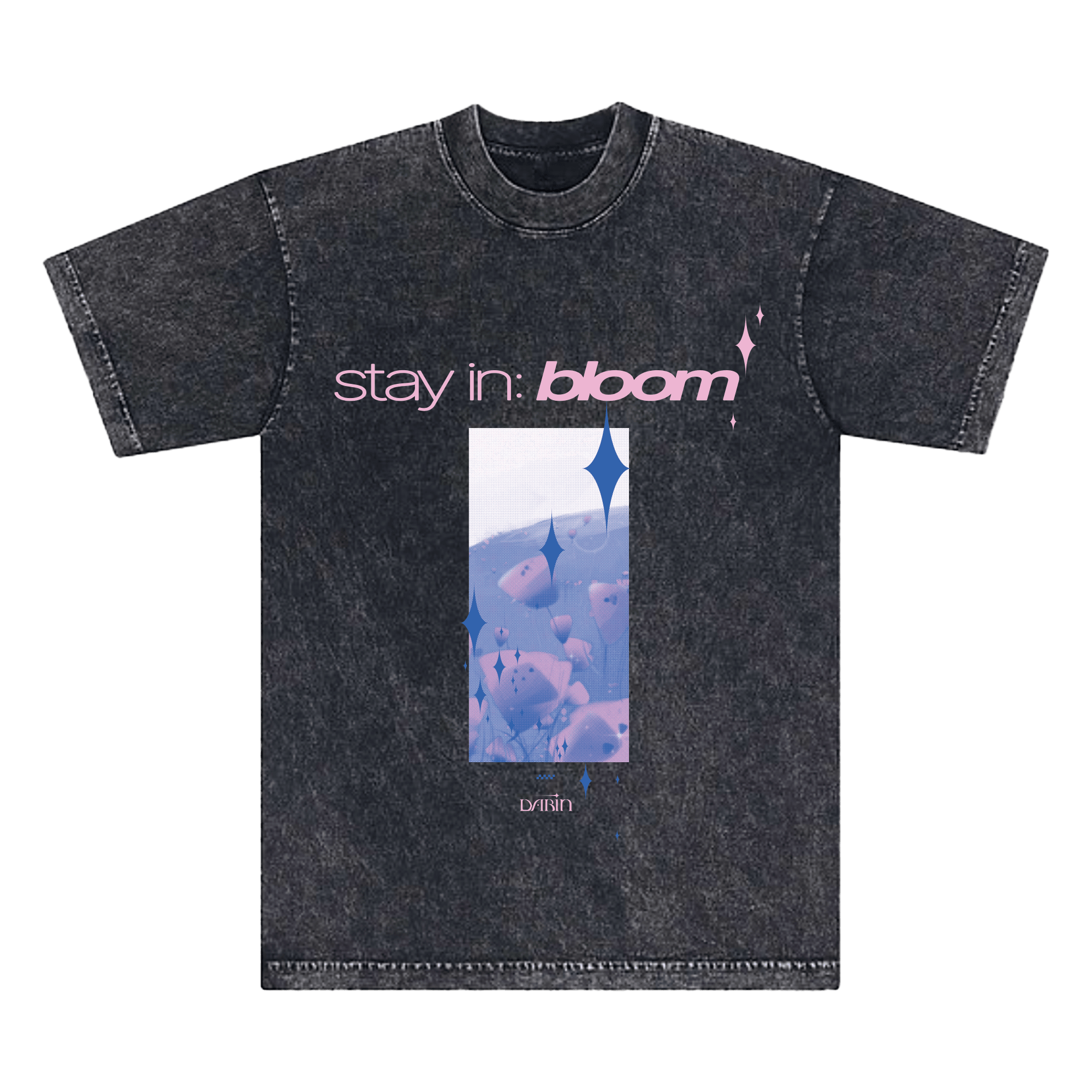 Dabin - Stay In Bloom 2024 Mineral Wash Tee