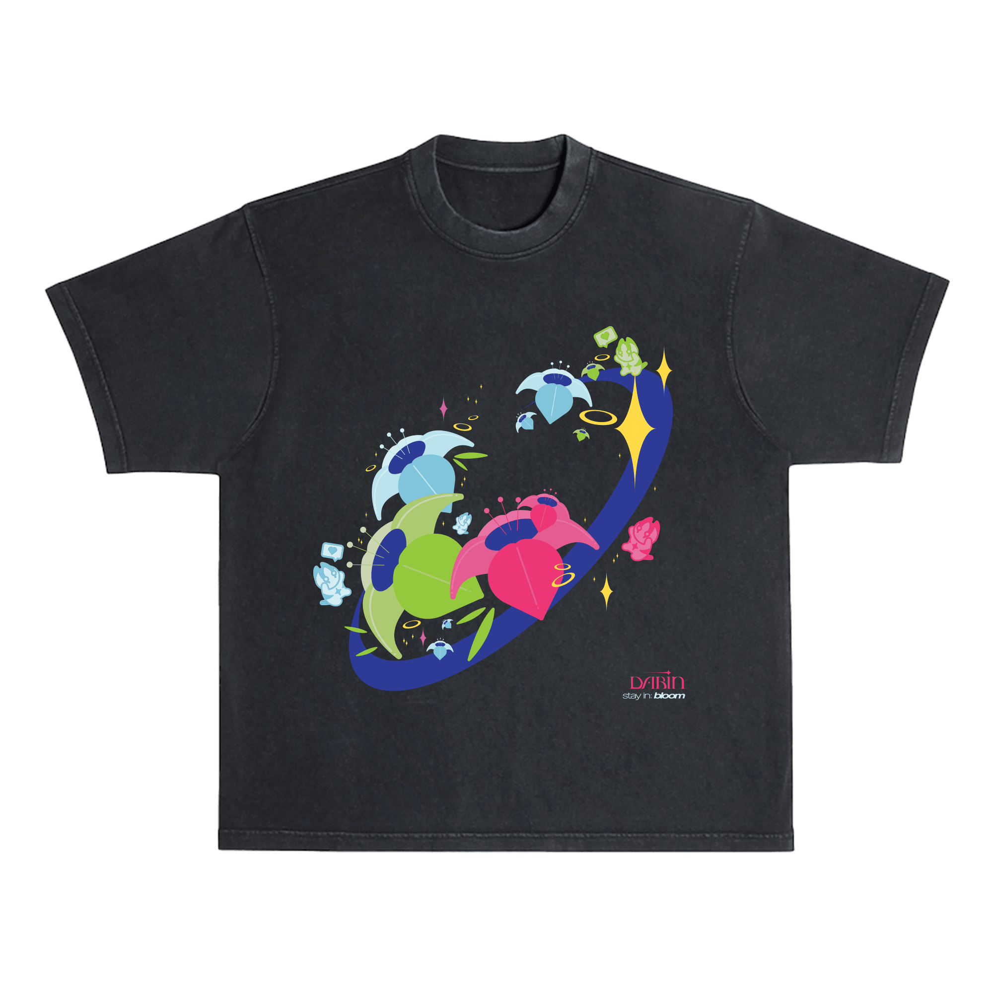 Dabin - Stay In Bloom 2024 Pigment Dyed Tee
