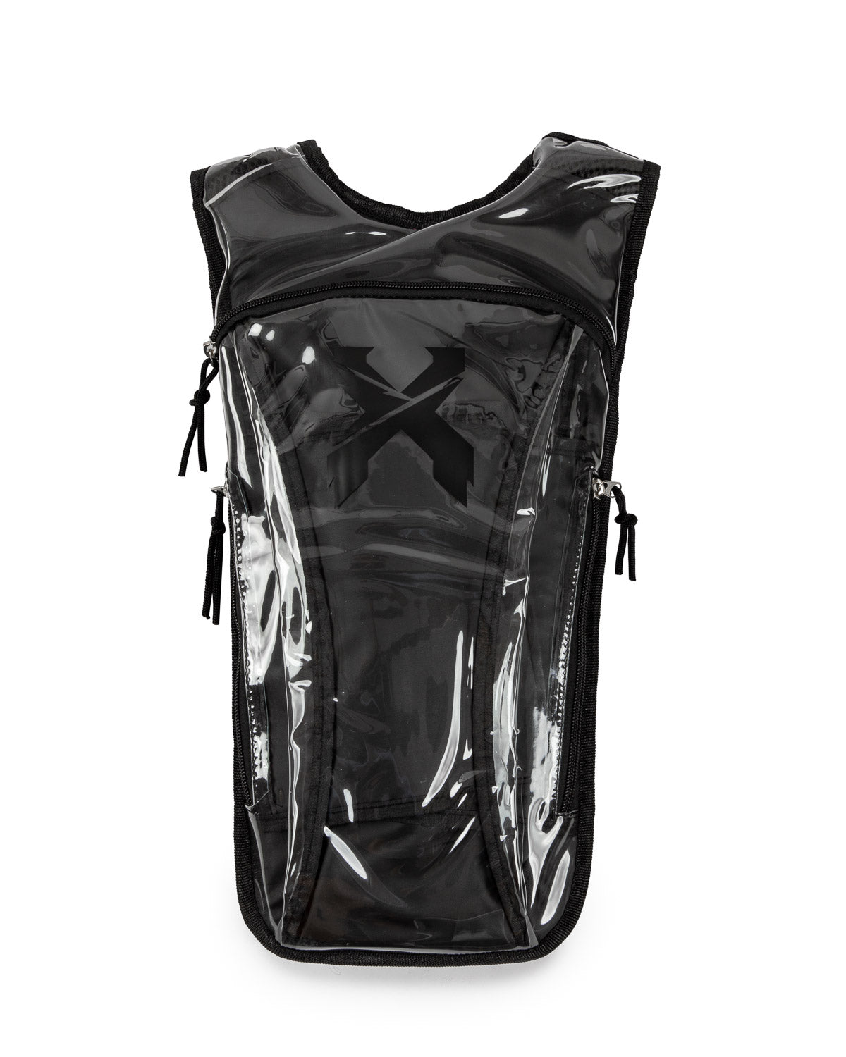 Sliced Logo Hydration Pack (Black/Clear) - Excision