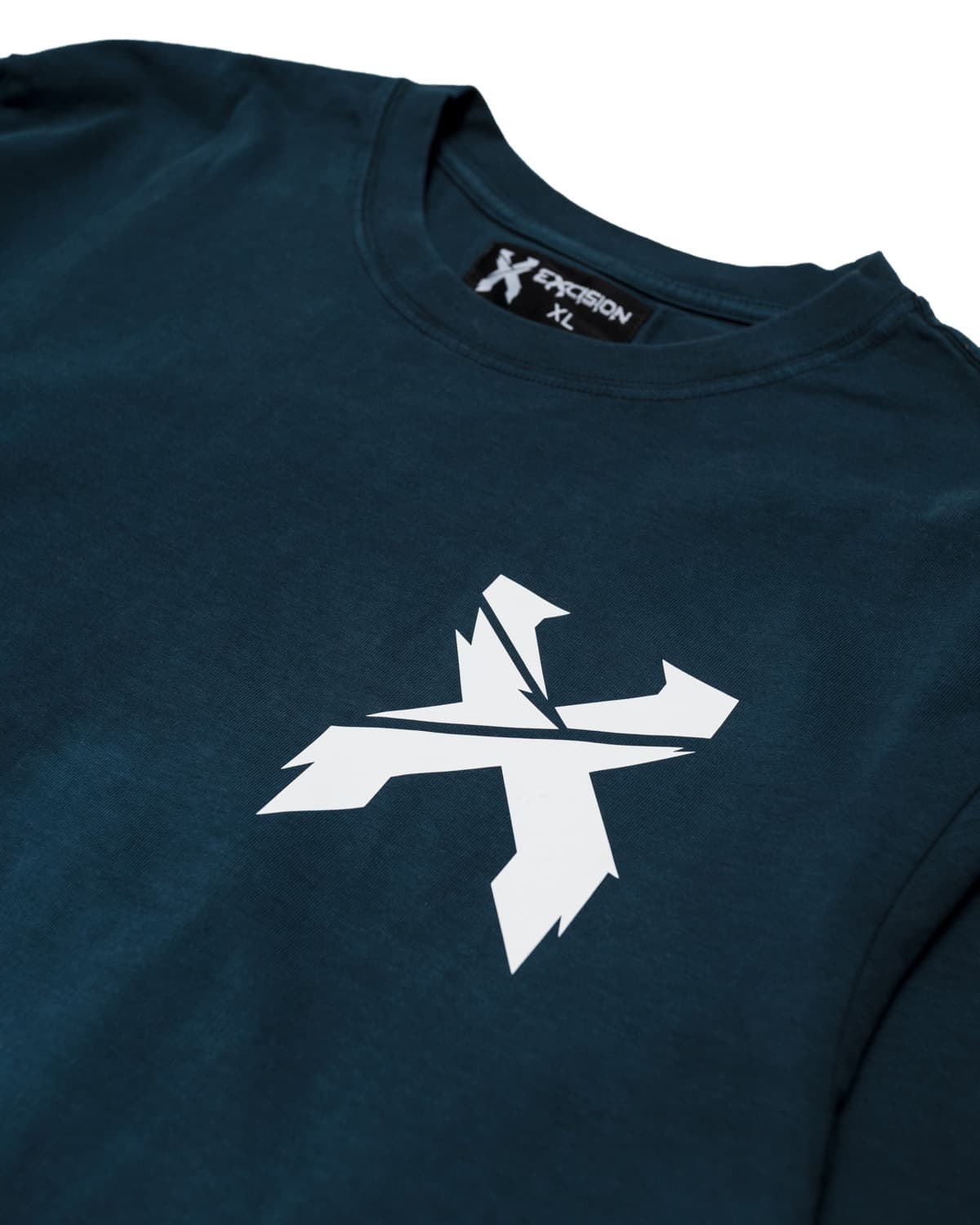 Sliced Logo Split Tie Dye Long Sleeve Tee (Slate Blue/Tie Dye) - Excision