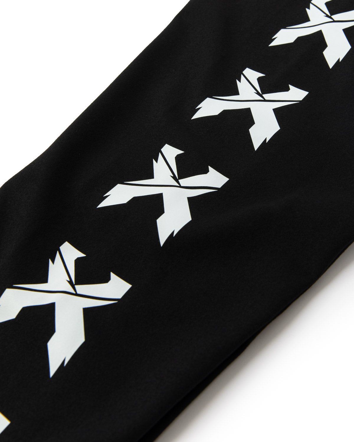 'Sliced' Logo Leggings - Black/White - Excision