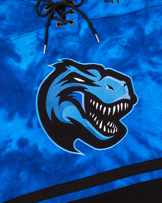 Blue Tie Dye Lacer Hoodie - Excision