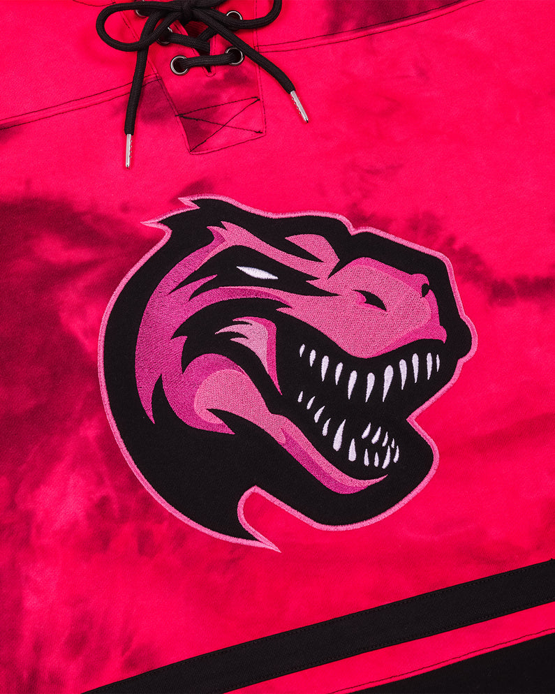 Pink Tie Dye Lacer Hoodie - Excision