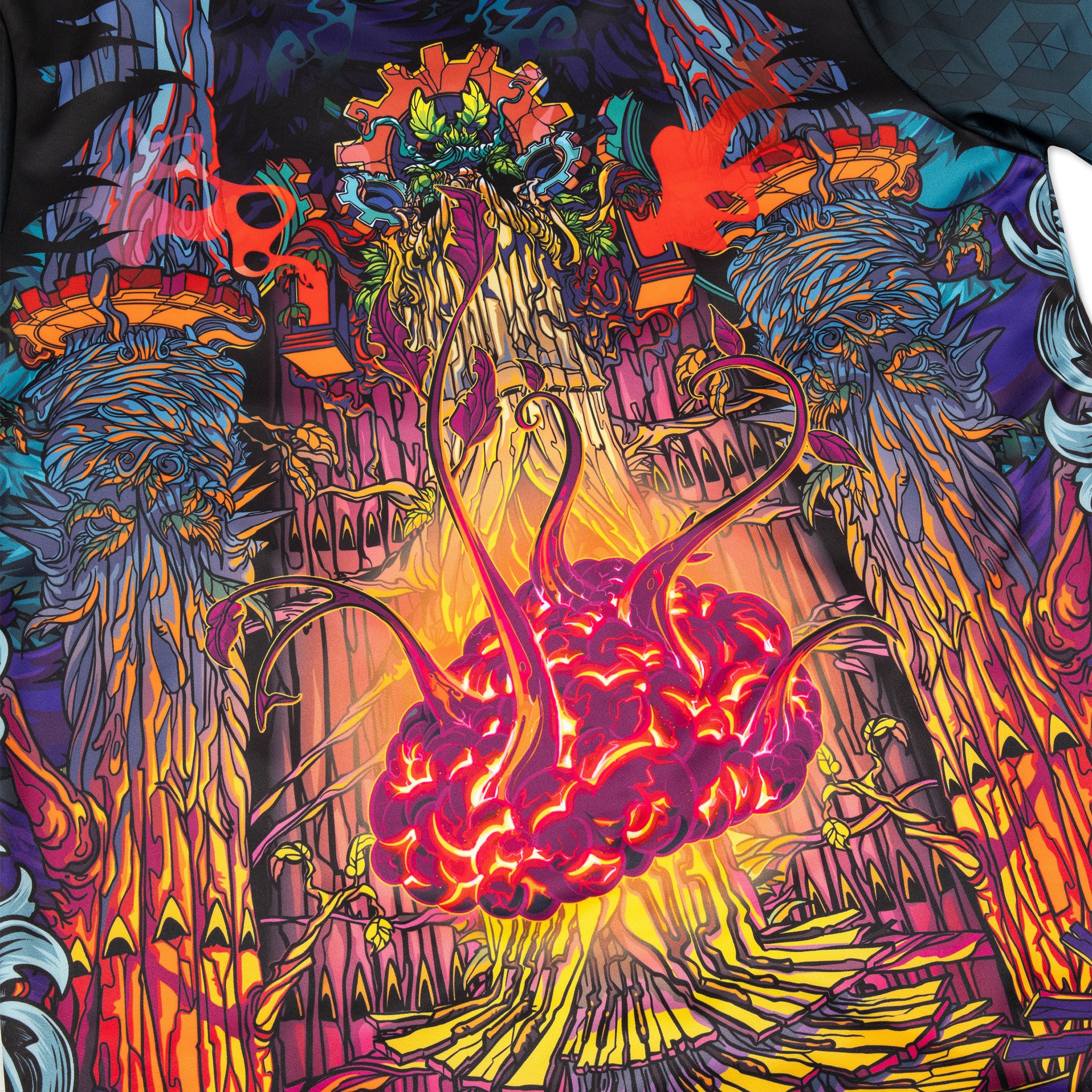 Ganja White Night Bassline 2.0 Reversible Baseball Jersey Baseball Jersey Bassline 2.0 Reversible Baseball Jersey - XS