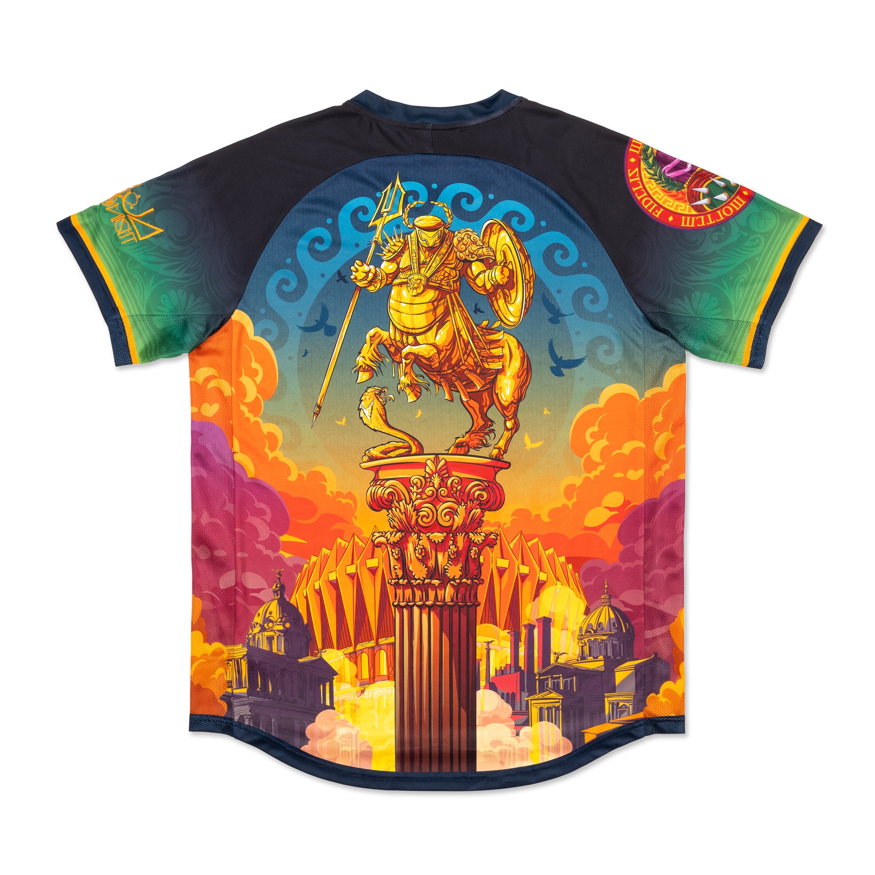 Ganja White Night Wobble Coliseum III Soccer Jersey Soccer Jersey Wobble Coliseum III Soccer Jersey - S