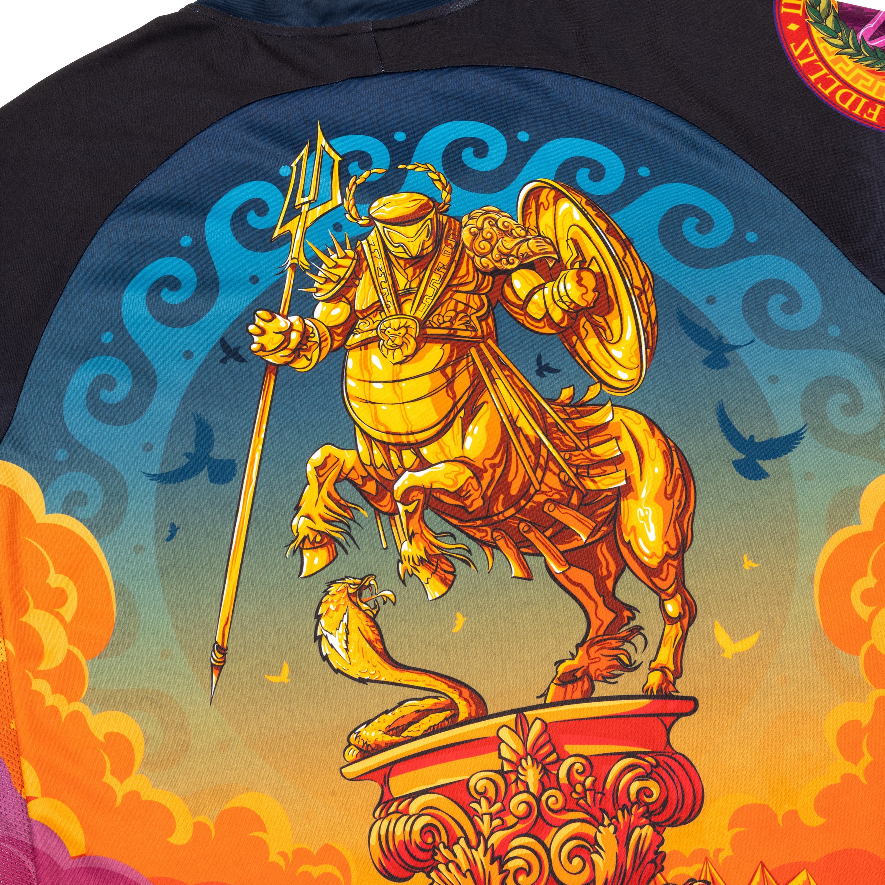 Ganja White Night Wobble Coliseum III Soccer Jersey Soccer Jersey Wobble Coliseum III Soccer Jersey - S