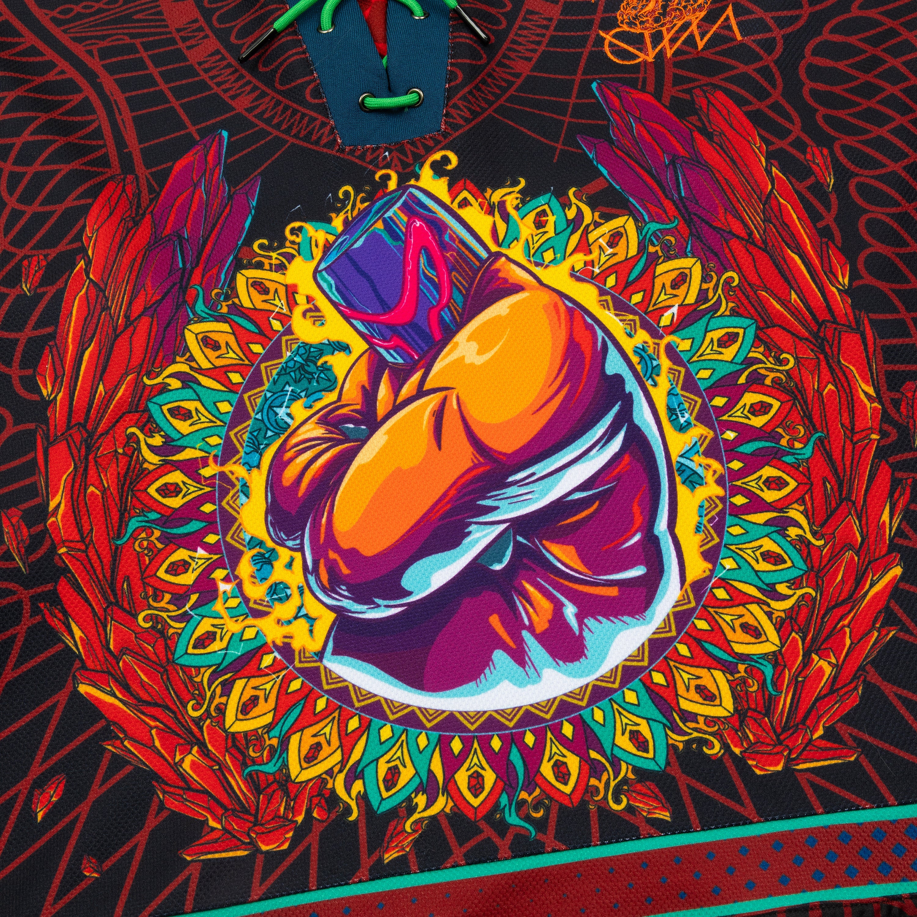 Ganja White Night Wobble Rocks III Hockey Jersey Hockey Jersey Wobble Rocks III Hockey Jersey - S