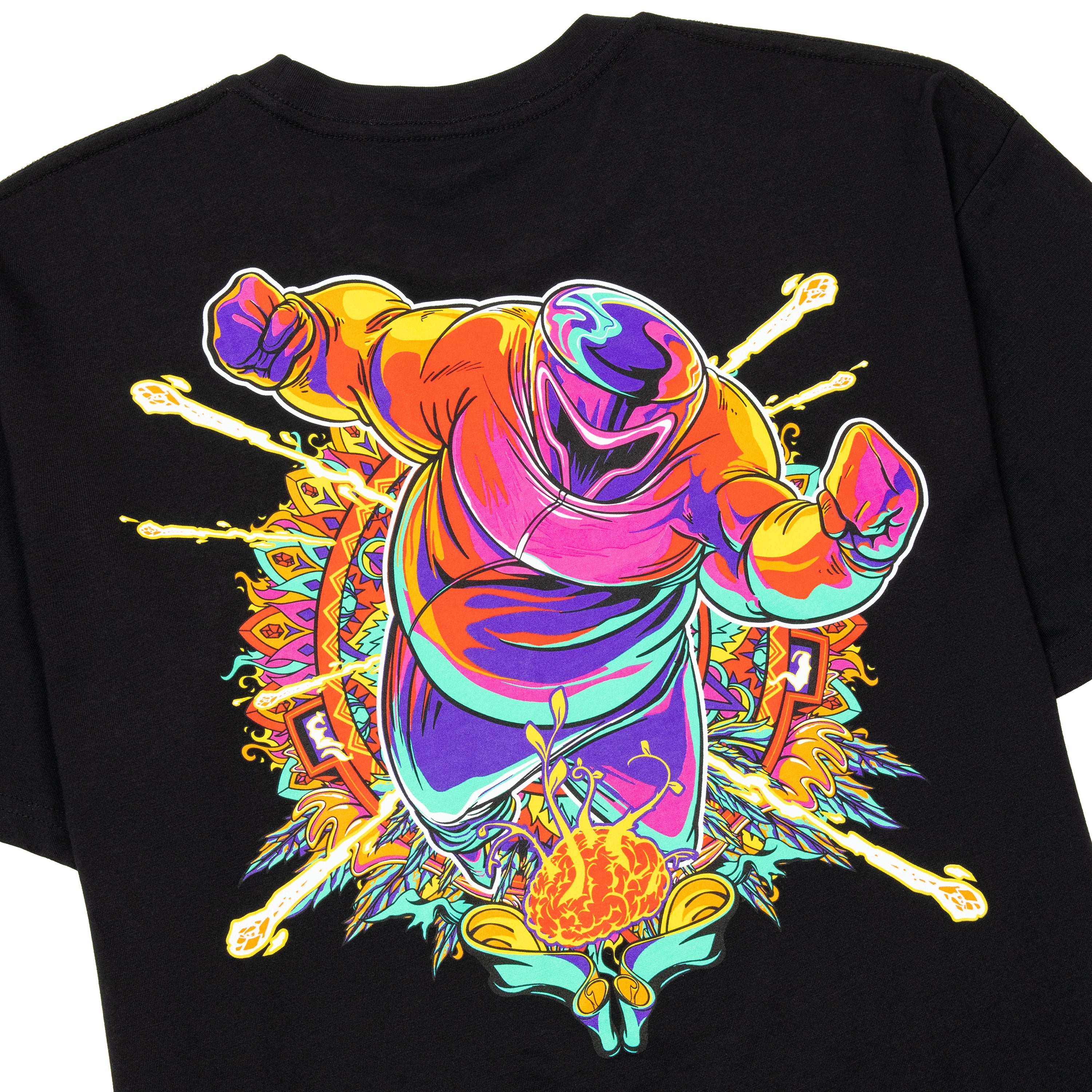 Ganja White Night Wobble Rocks III Print Tee tee Wobble Rocks III Print Tee - S