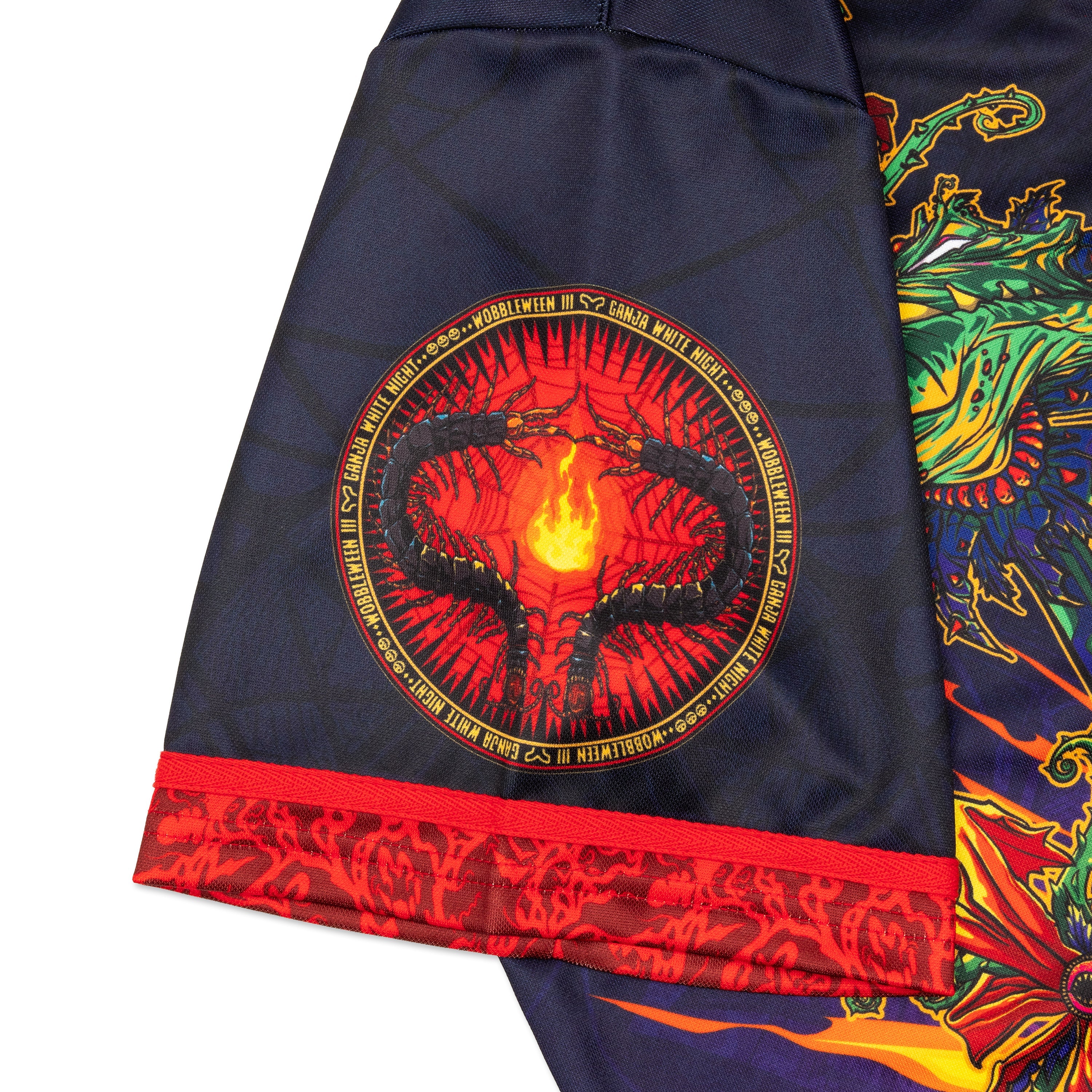 Ganja White Night Wobbleween III Baseball Jersey Baseball Jersey Wobbleween III Baseball Jersey - S