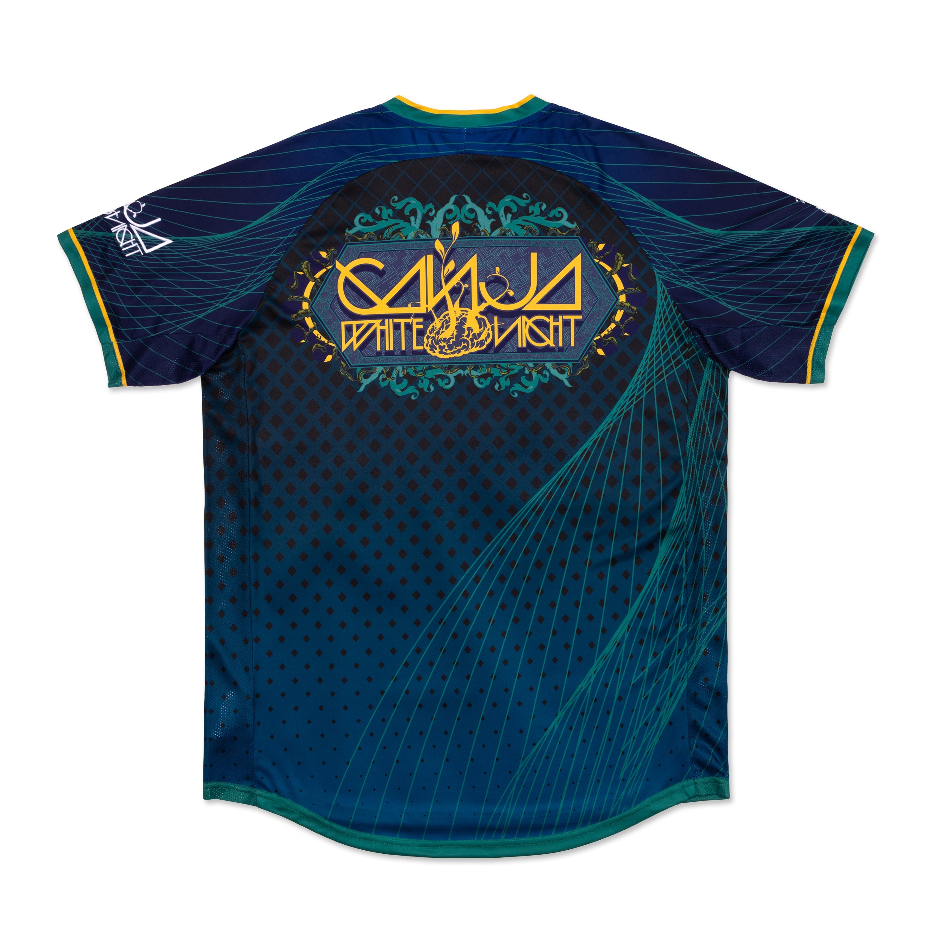 Ganja White Night Bassline 2.0 Soccer Jersey Soccer Jersey Bassline 2.0 Soccer Jersey - S