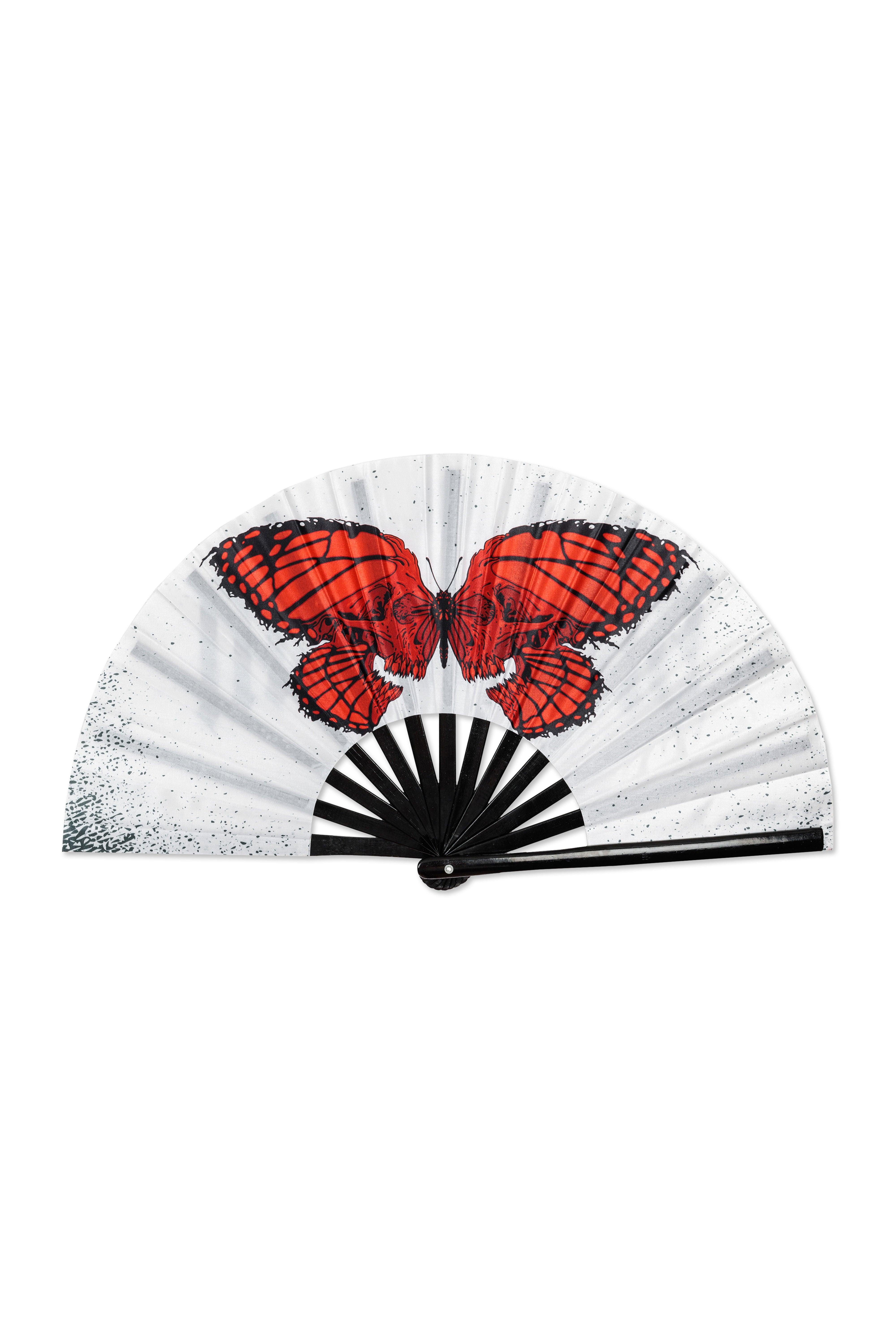 Kai Wachi - Morphosia Hand Fan (White)