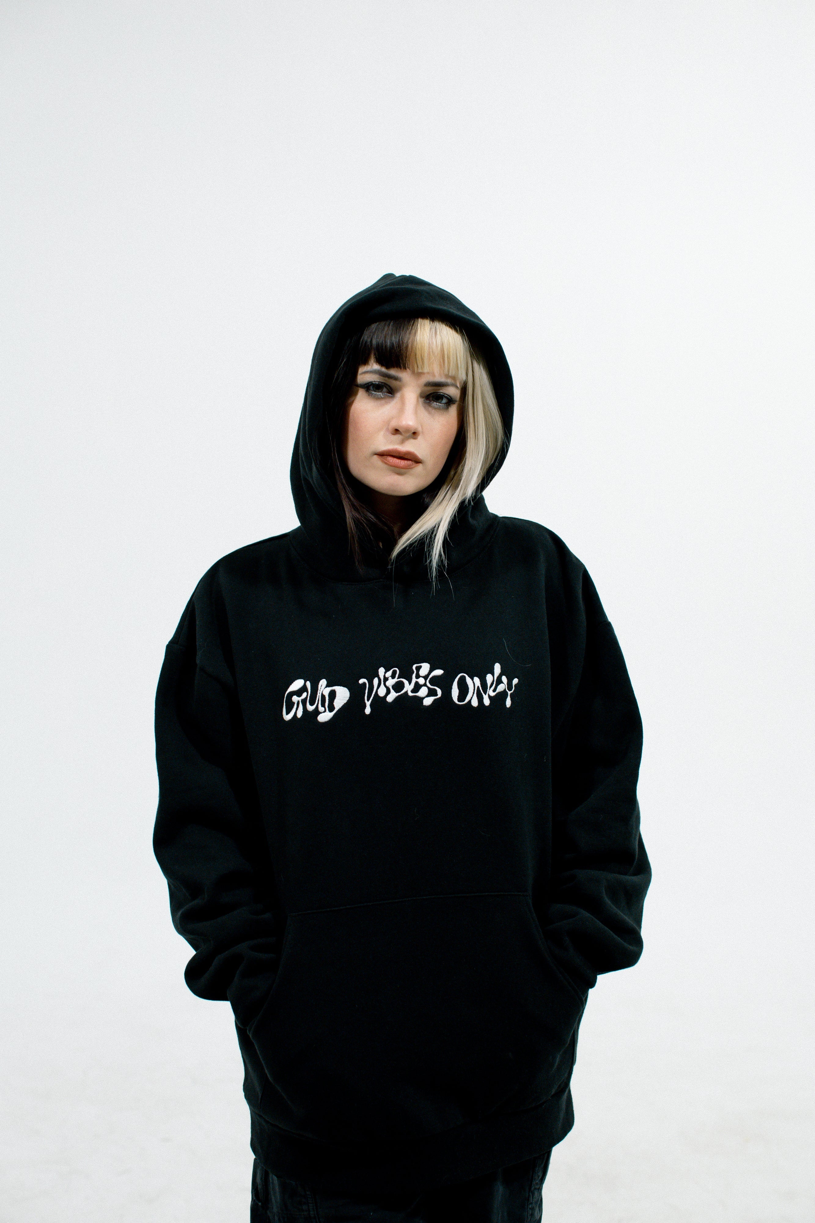 GUD VIBES ONLY HOODIE - Slander Merchandise