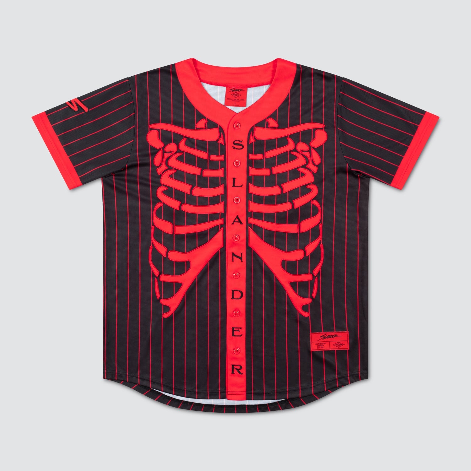 BONES BASEBALL JERSEY - Slander Merchandise