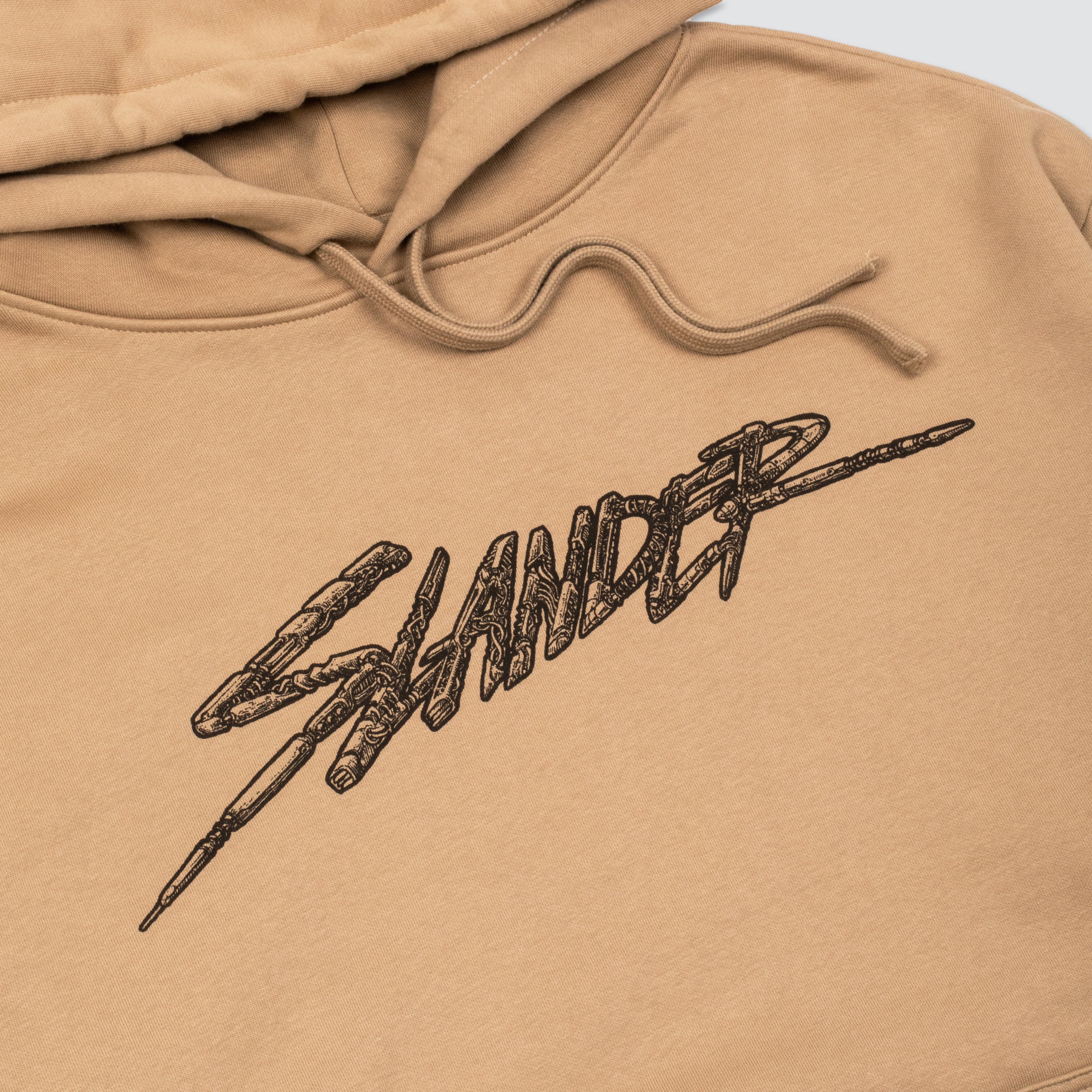SAND MECHANICAL HOODIE (HEAVYWEIGHT) - Slander Merchandise