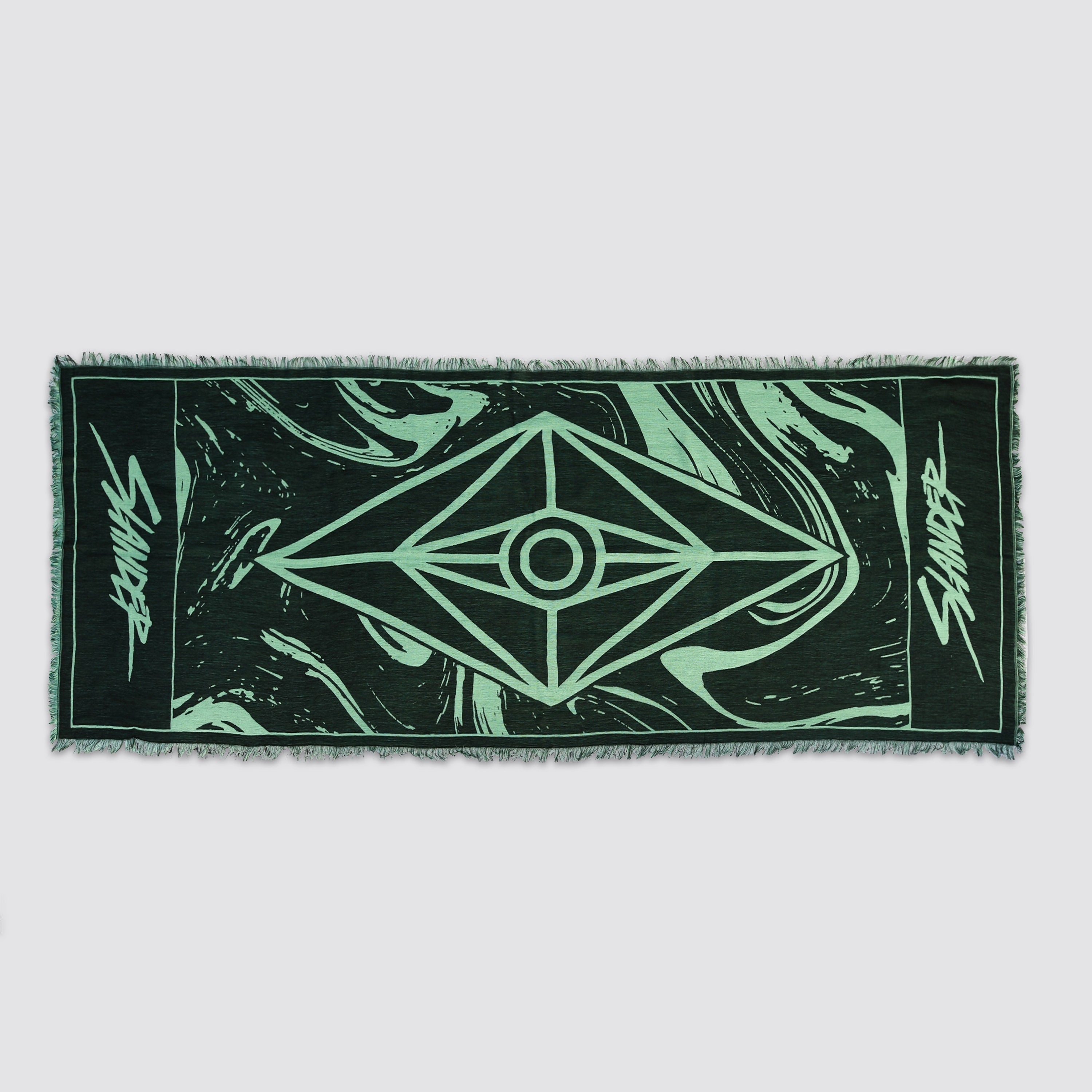SLANDER PASHMINA - MINT/BLACK MARBLE - Slander Merchandise