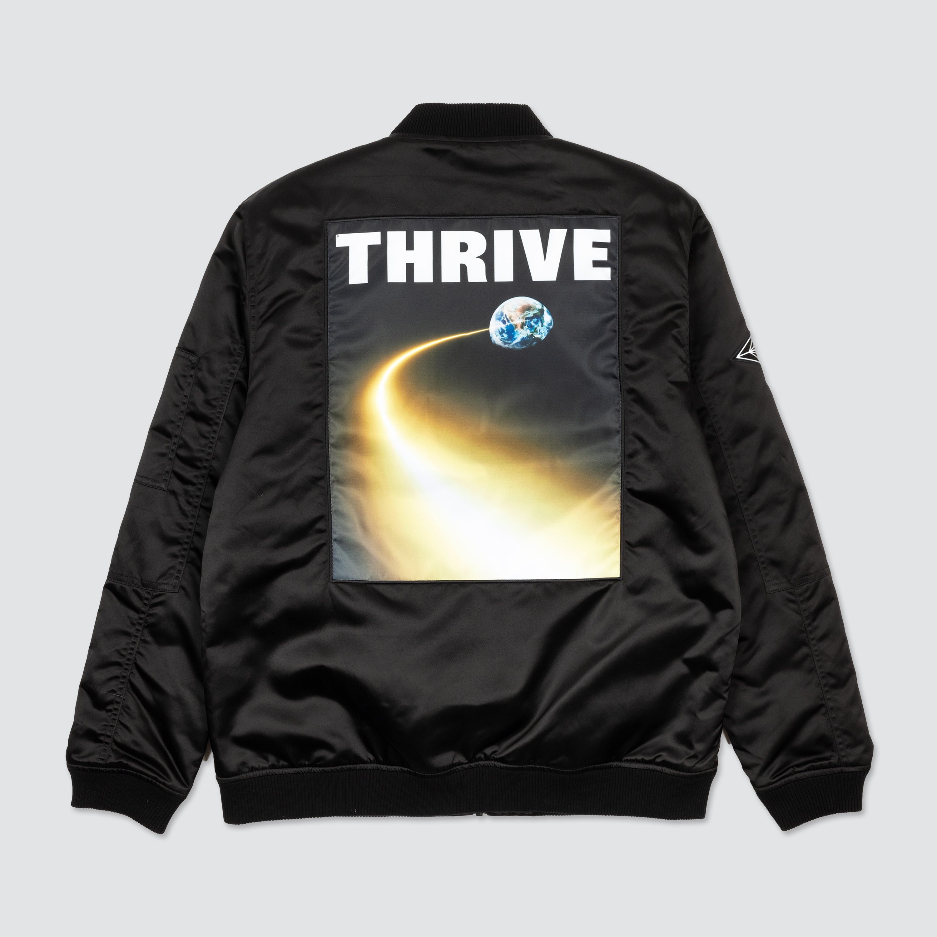 THRIVE BOMBER JACKET - Slander Merchandise