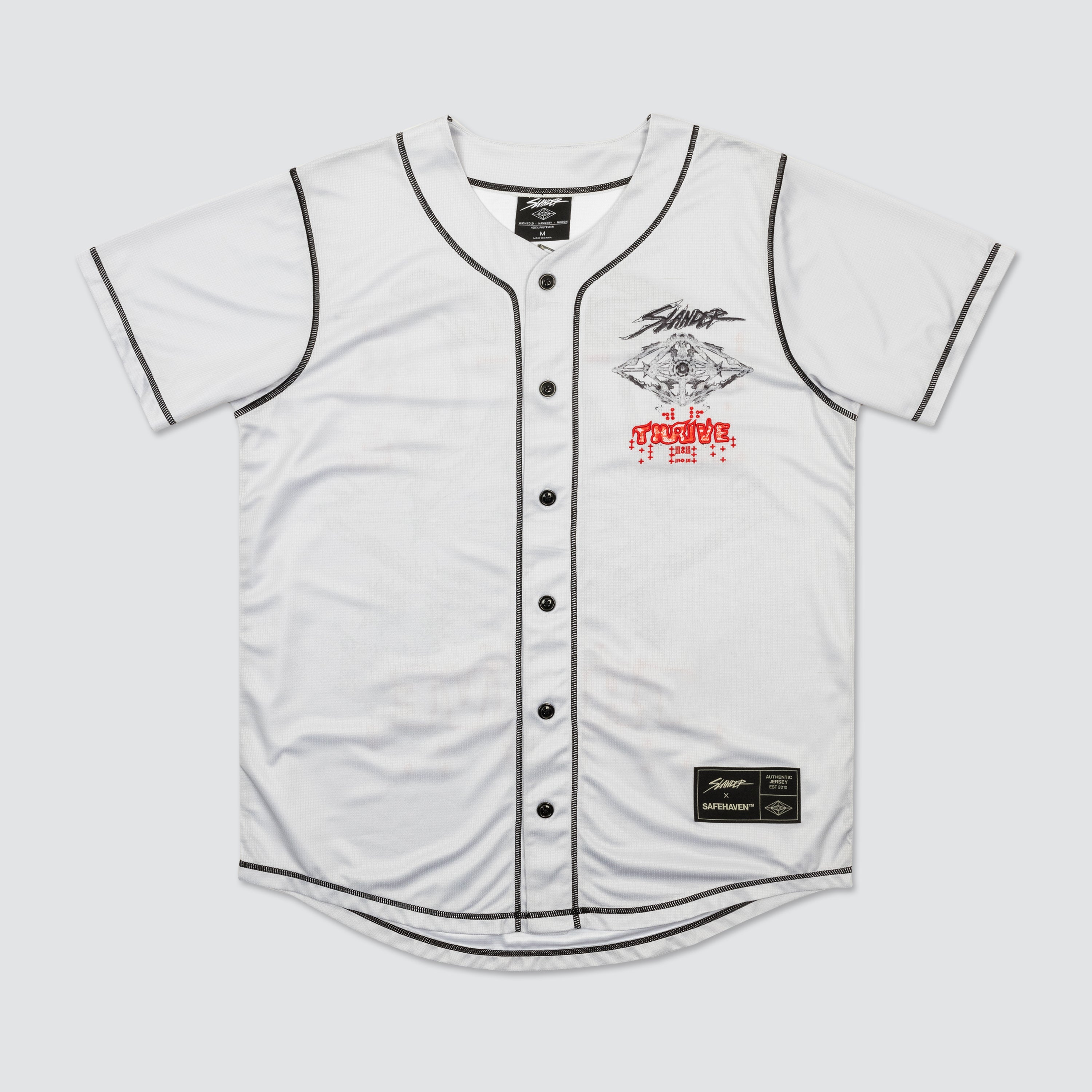 ANTIBODY JERSEY - WHITE - Slander Merchandise