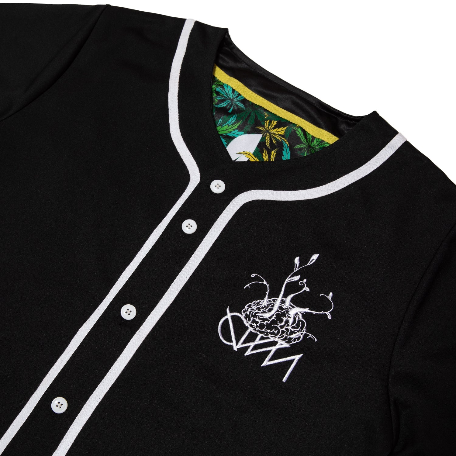 Reversible Jersey - Baseball Jersey - Ganja White Night