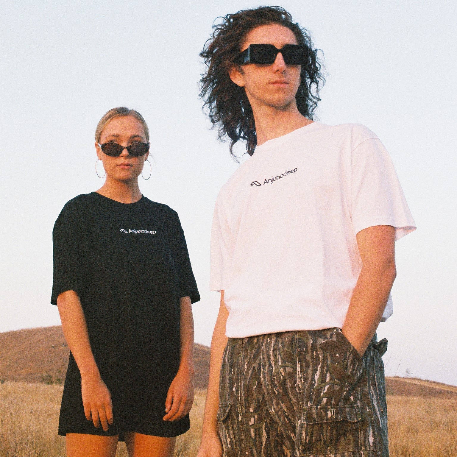 Anjunadeep Anjunadeep Type Logo Tee / Black Tee Anjunadeep Type Logo Tee / Black - S