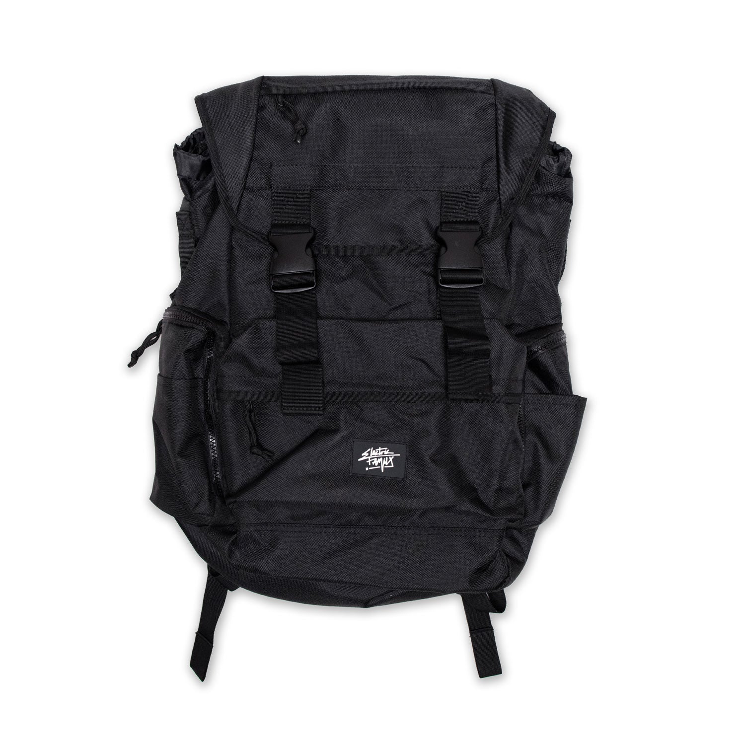 Utility Front Backpack Black