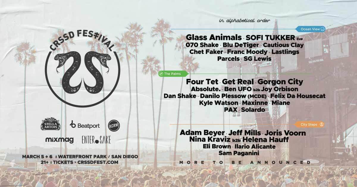 CRSSD Comes in Hot with Their Spring Lineup Announcement