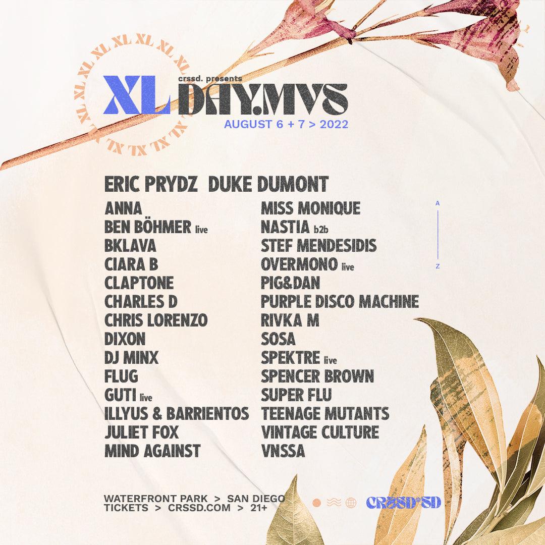 DAY.MVS XL in San Diego - August 6-7