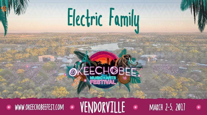 Okeechobee Festival Merch Collab & Vendor Booth