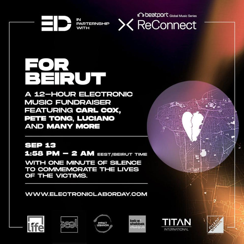 Carl Cox, Pete Tong, More To Perform at Beirut Fundraiser Livestream