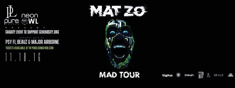Neon Owl Hosts Charity Event With Mat Zo's 'Mad Tour'