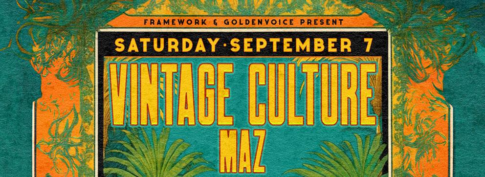 Vintage Culture Ticket Giveaway
