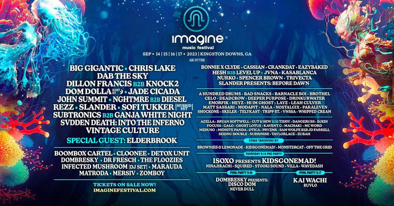 Imagine Music Festival Ticket Giveaway