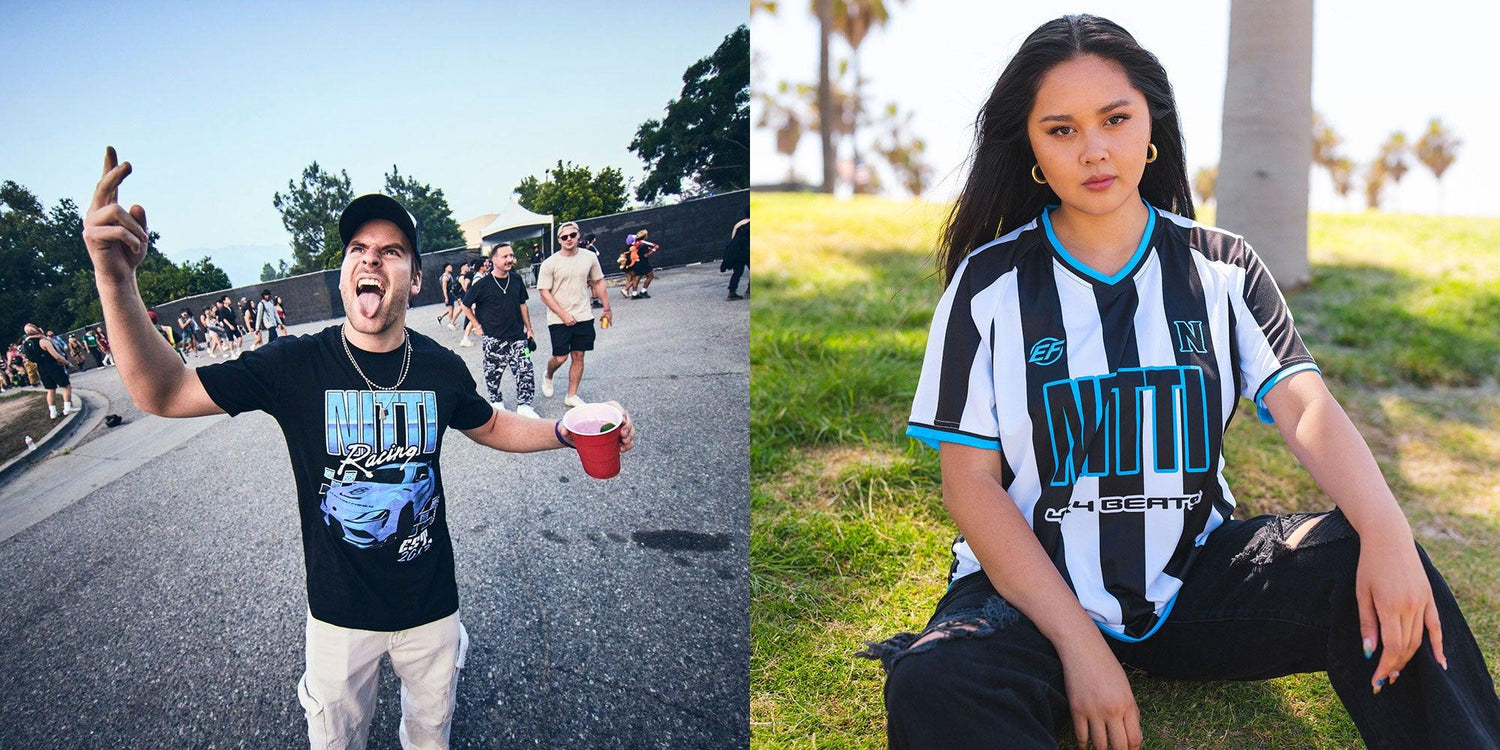 Electric Family x Nitti: Soccer Jersey + Tee + Bracelet Release