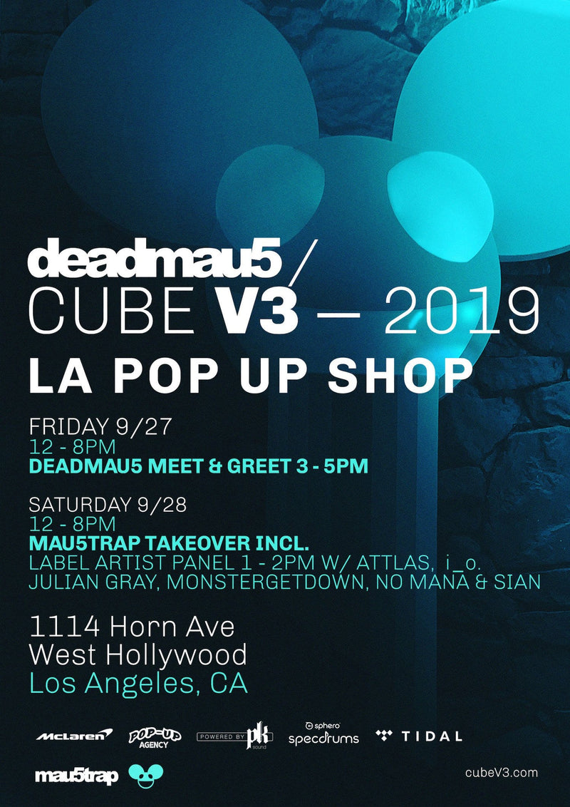 Deadmau5 LA Pop-Up Shop + Meet & Greet!