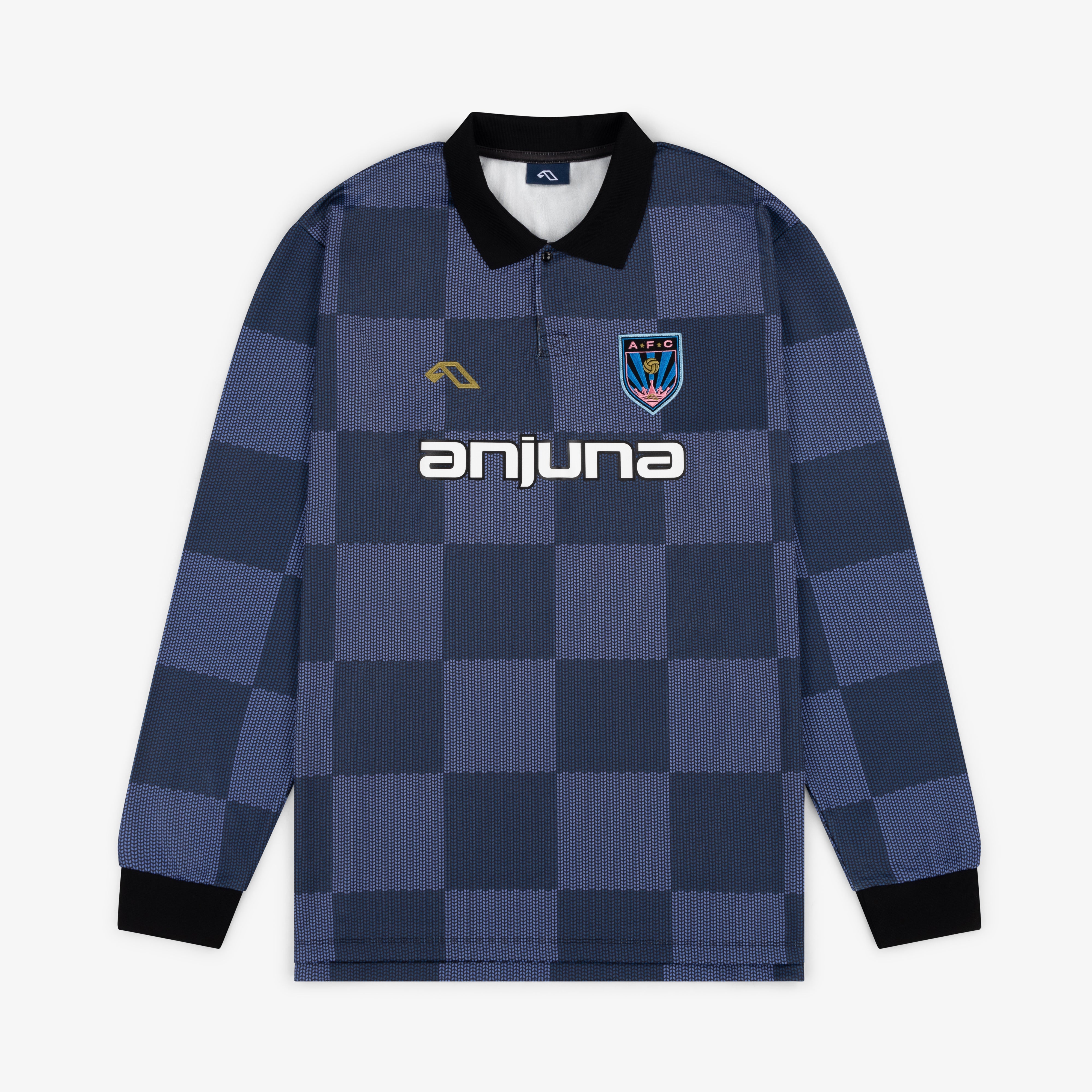 Anjuna Anjuna Vintage Long Sleeve Soccer Jersey (Away Kit) Soccer Jersey Anjuna Vintage Long Sleeve Soccer Jersey (Away Kit) - S