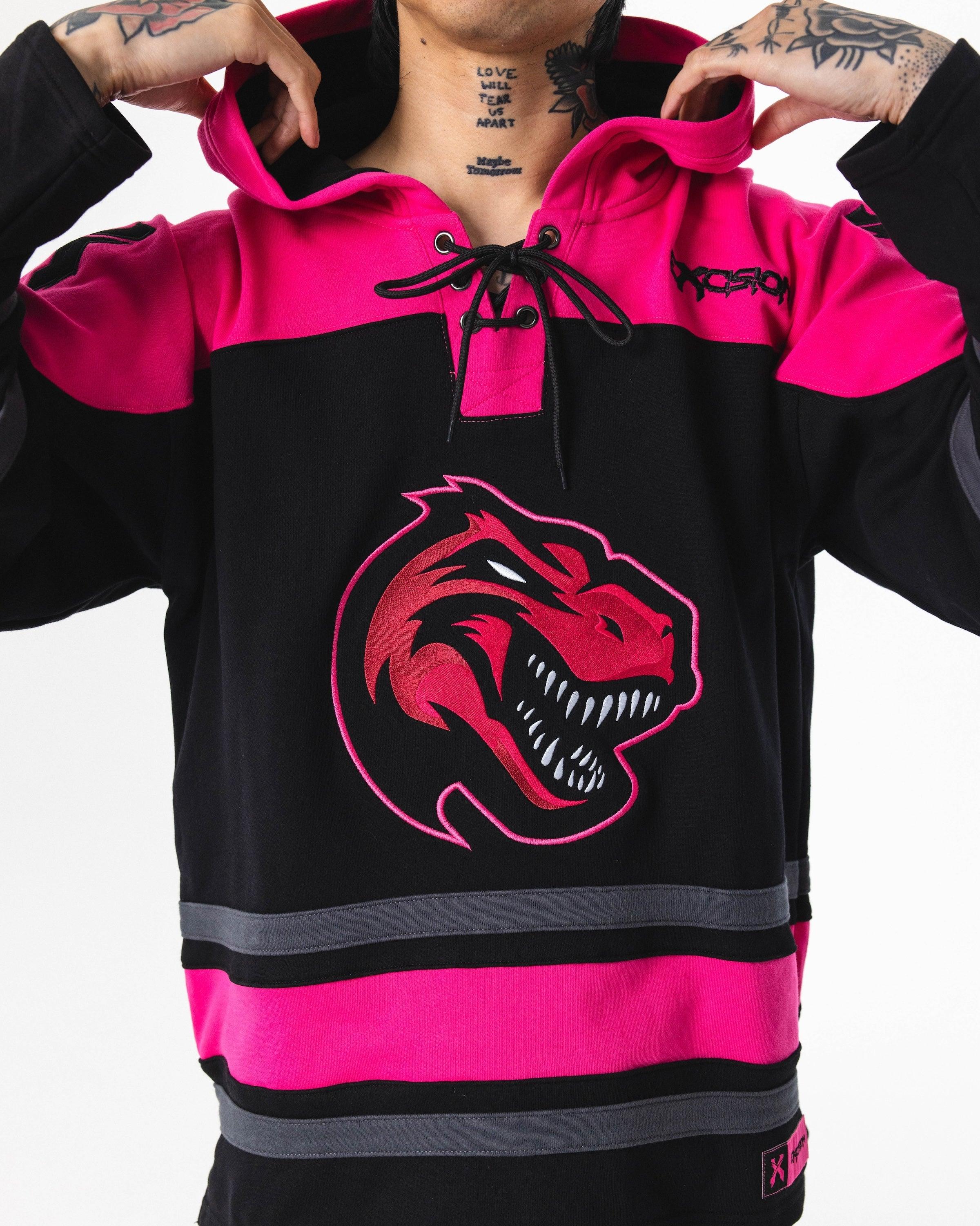 Lacer Hockey Hoodie - Pink
