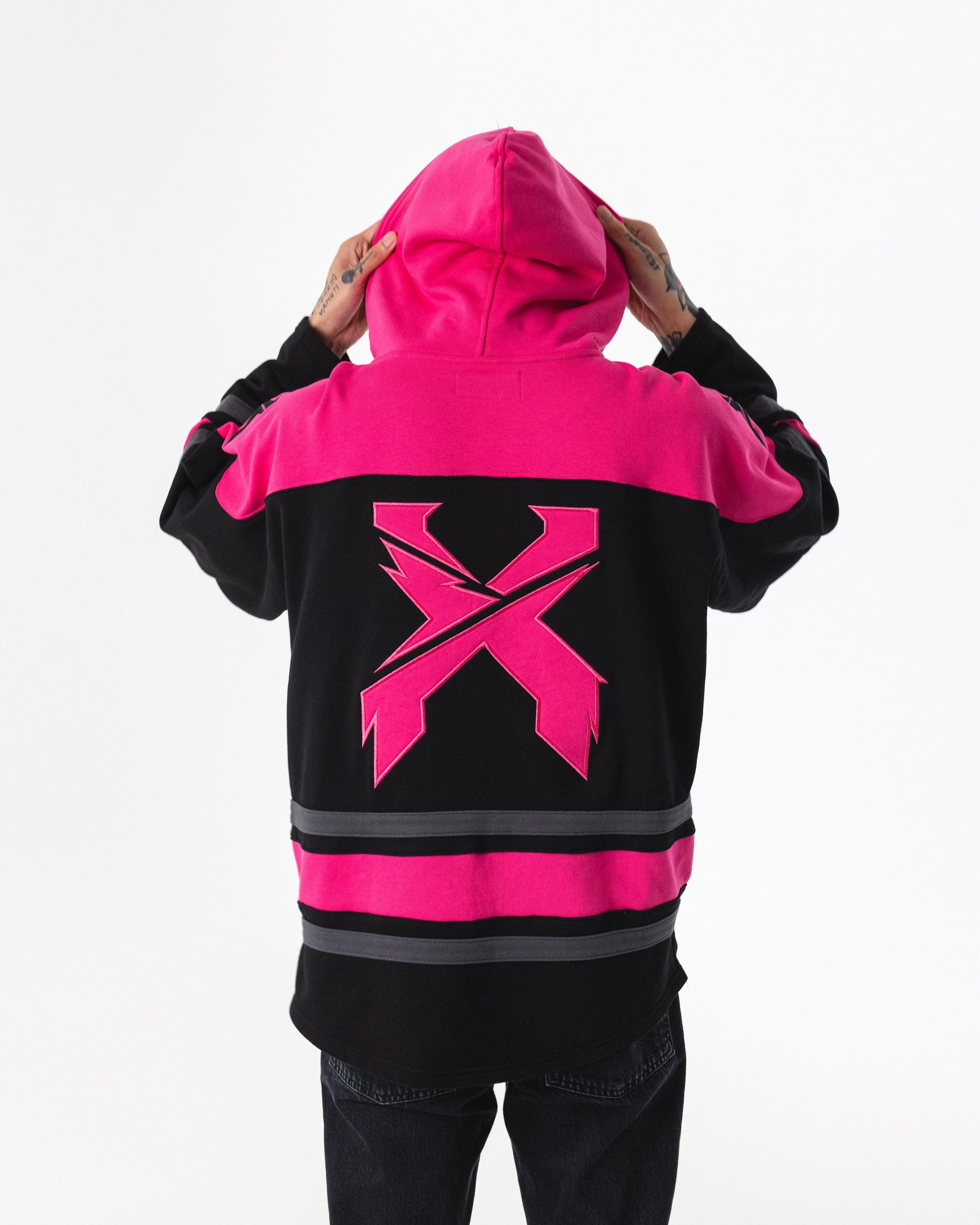 Lacer Hockey Hoodie - Pink